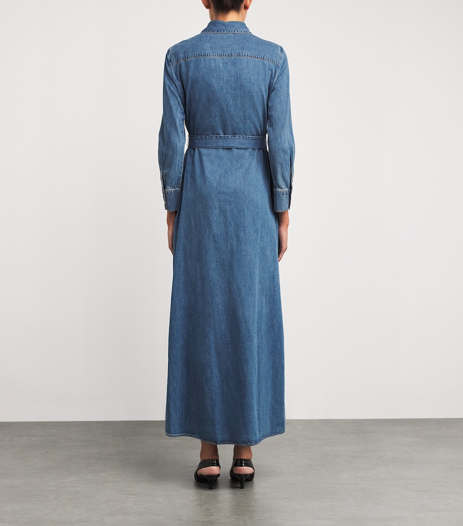 Denim Chassidy Maxi Dress J415 VINTAGE BLUE Image 4