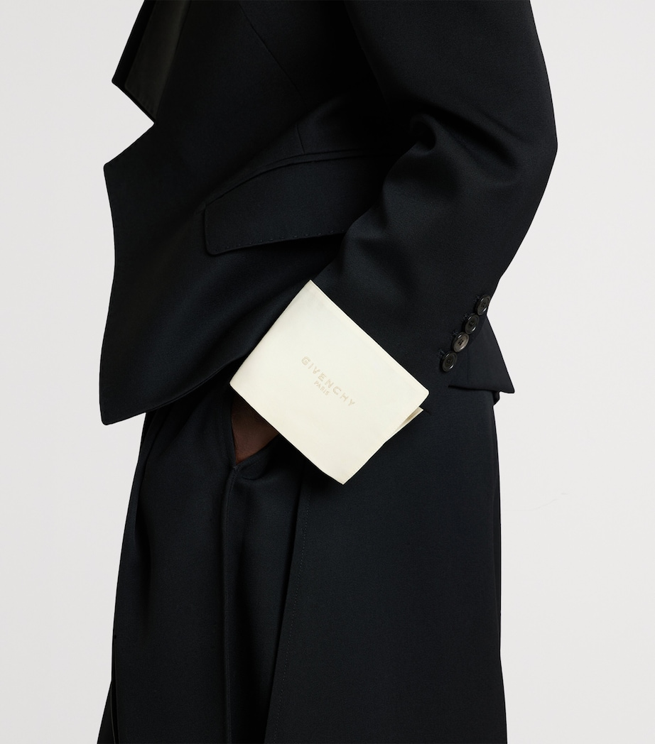 Givenchy Womens Wool Reverse Blazer Image 7
