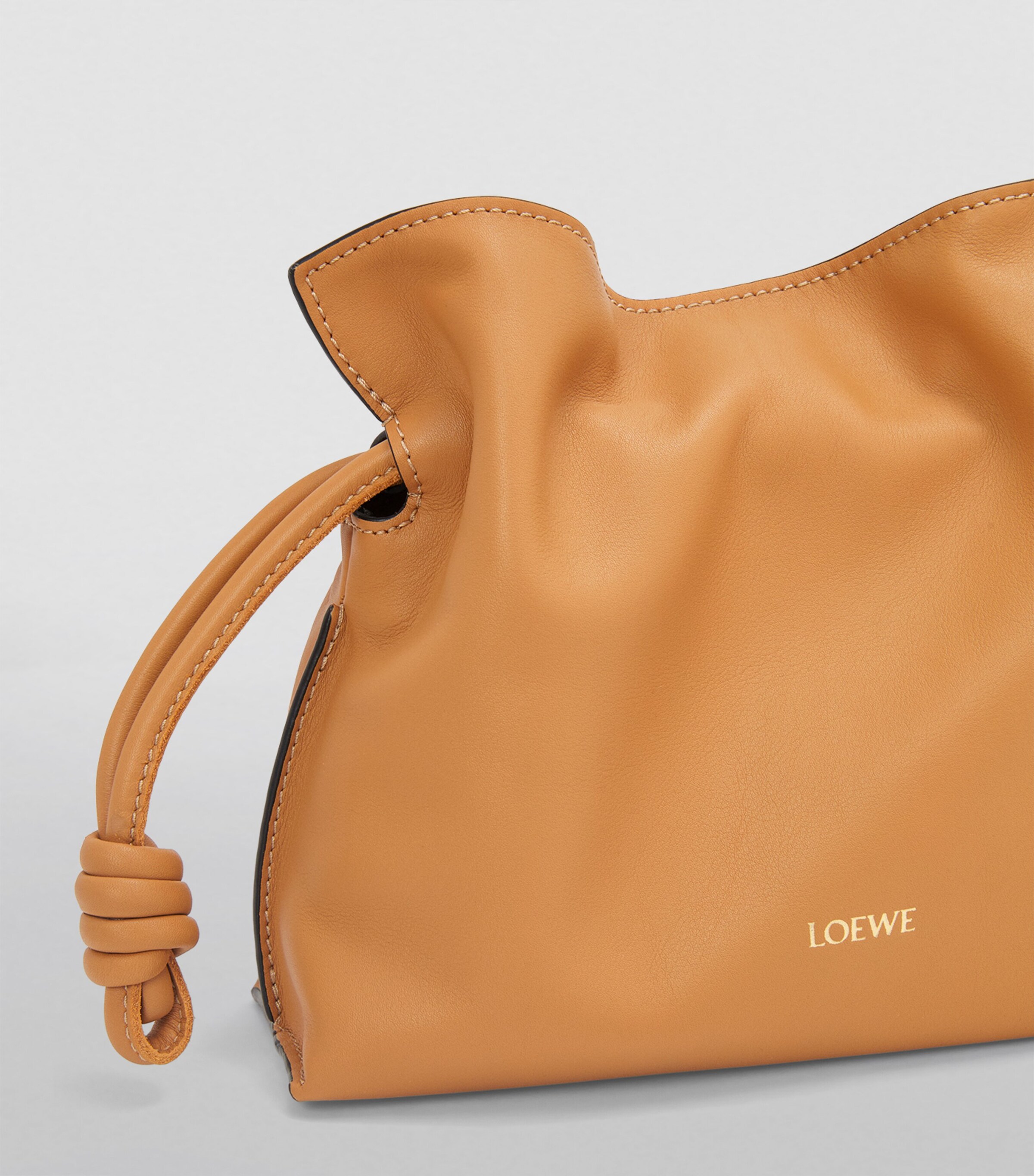 Mini Leather Flamenco Purse WARM DESERT Image 2