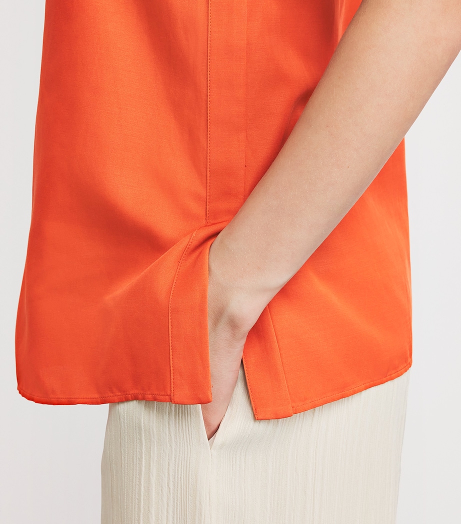 Silk-Cotton Aragon Cami Top SUNDOWN Image 6