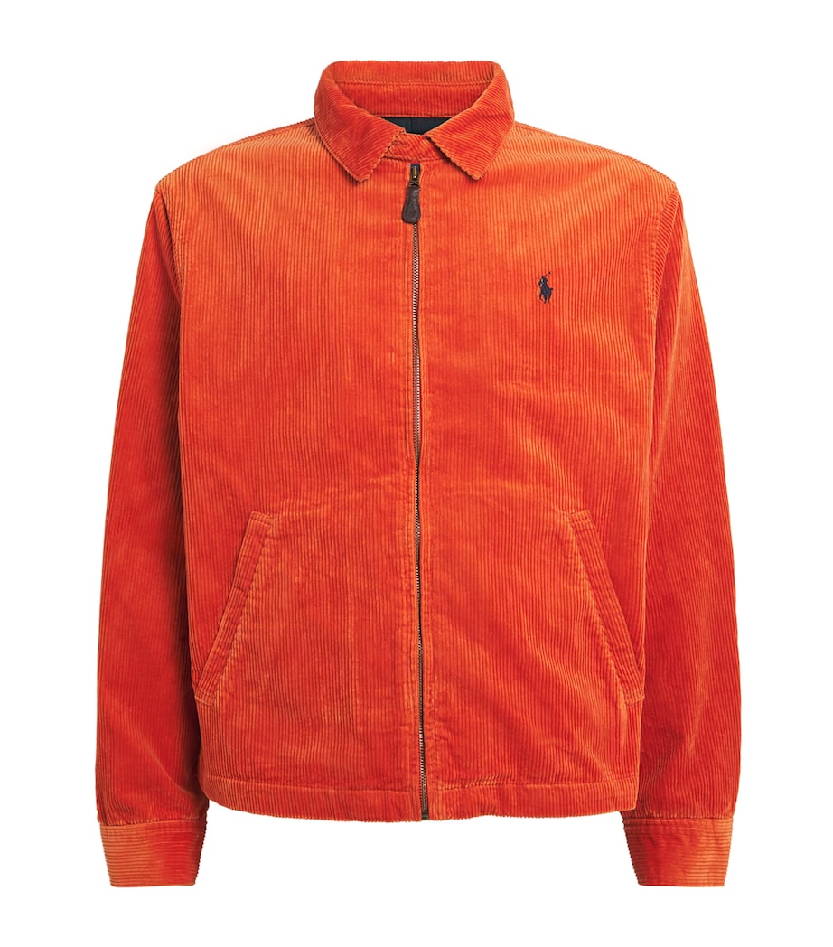 Cotton Corduroy Wynton Jacket ORANGE Image 1