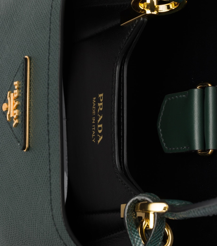 Prada Saffiano Leather Panier Top-Handle Bag Image 4