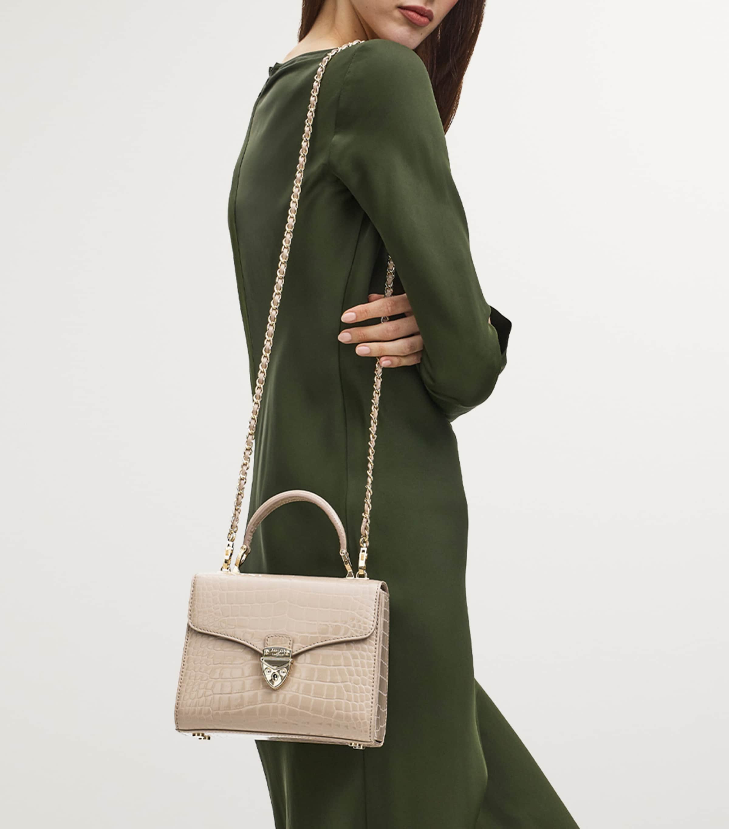 Midi Mayfair Top-Handle Bag NEUTRAL Image 6