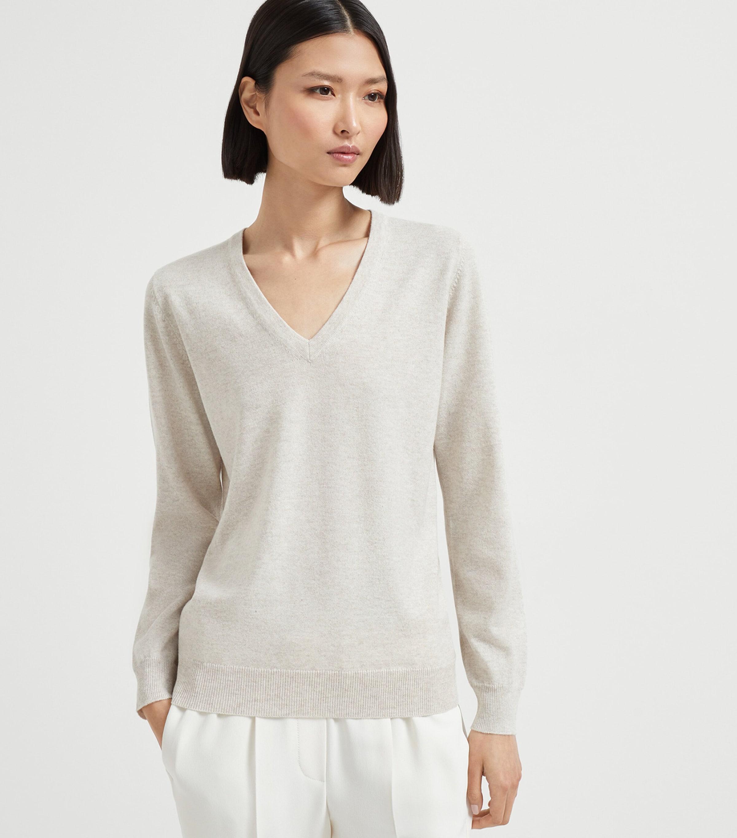 Cashmere Monili-Detail Sweater C9276 Image 2