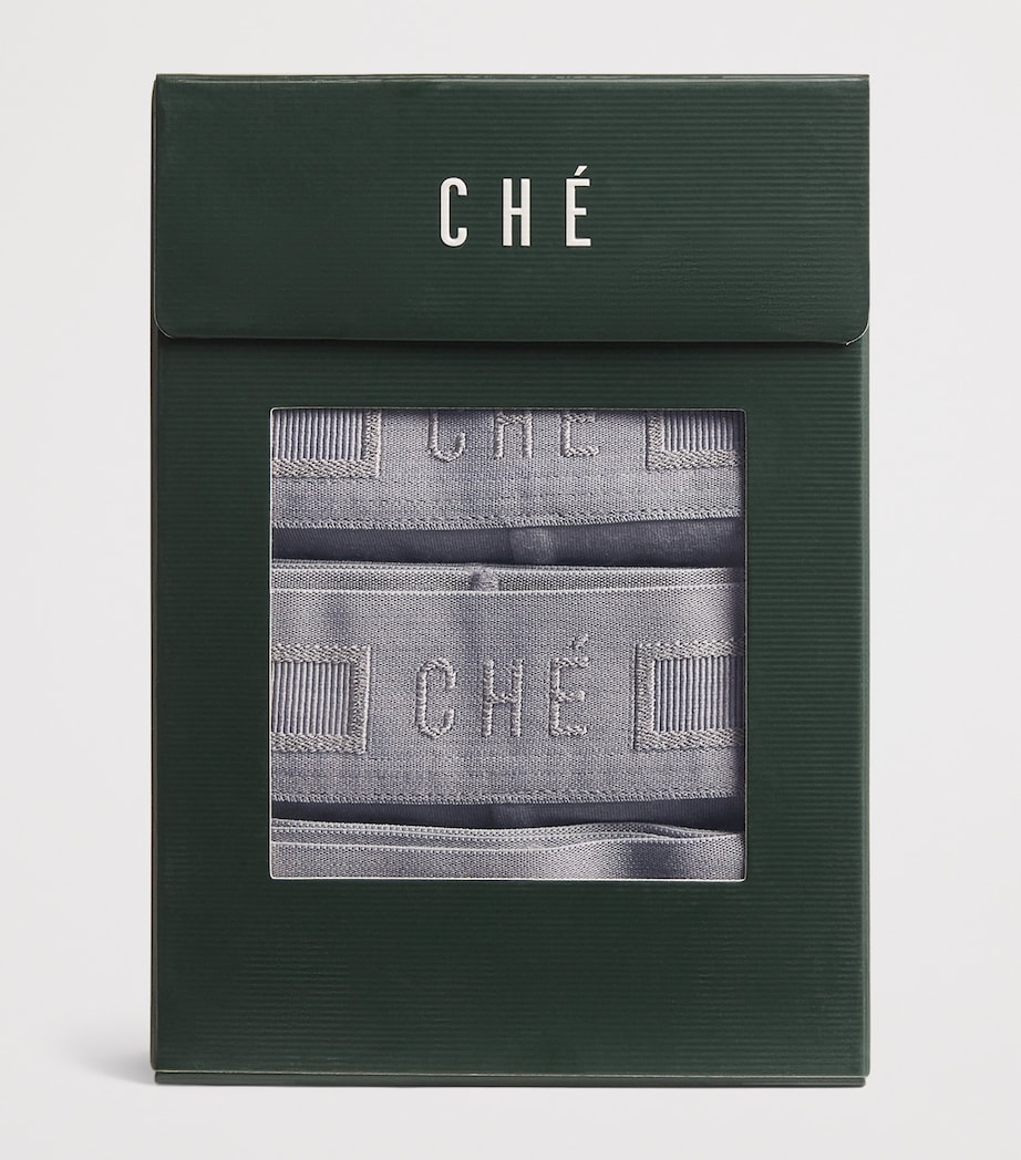 Logo-Waist Briefs (Pack of 3) STONE GREY Image 4