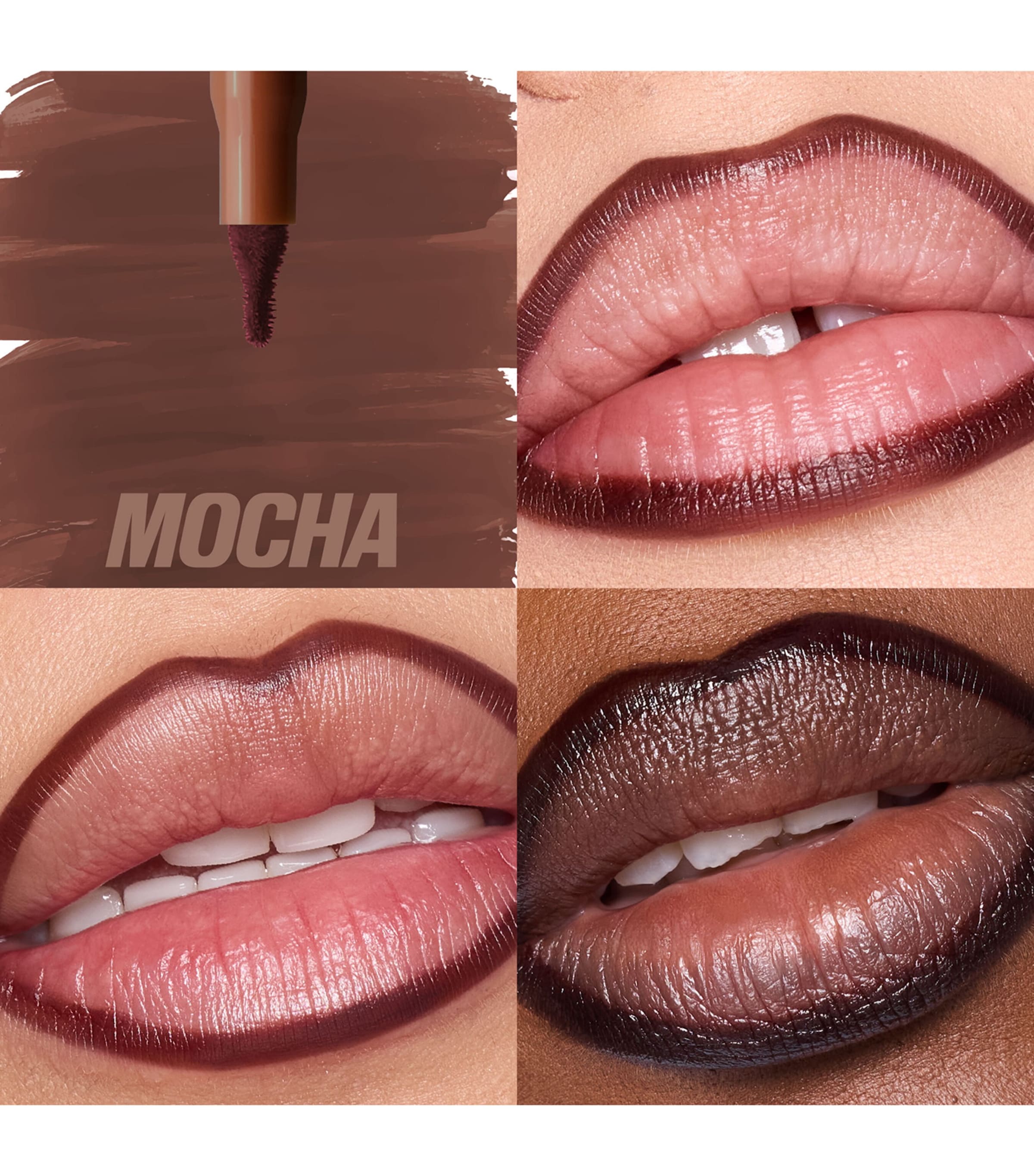 Huda Beauty Lip Contour Stain Mocha Image 2