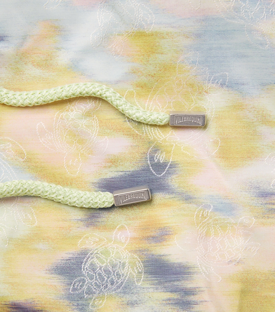 Vilebrequin Mens x Maison BUCOL Moopea Swim Shorts Macaron Image 5