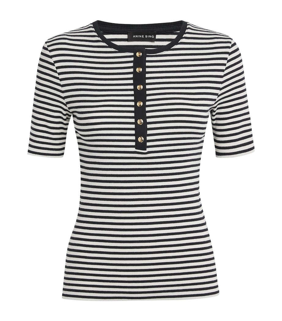 Stretch-Cotton Alessia T-Shirt MULTI Image 1