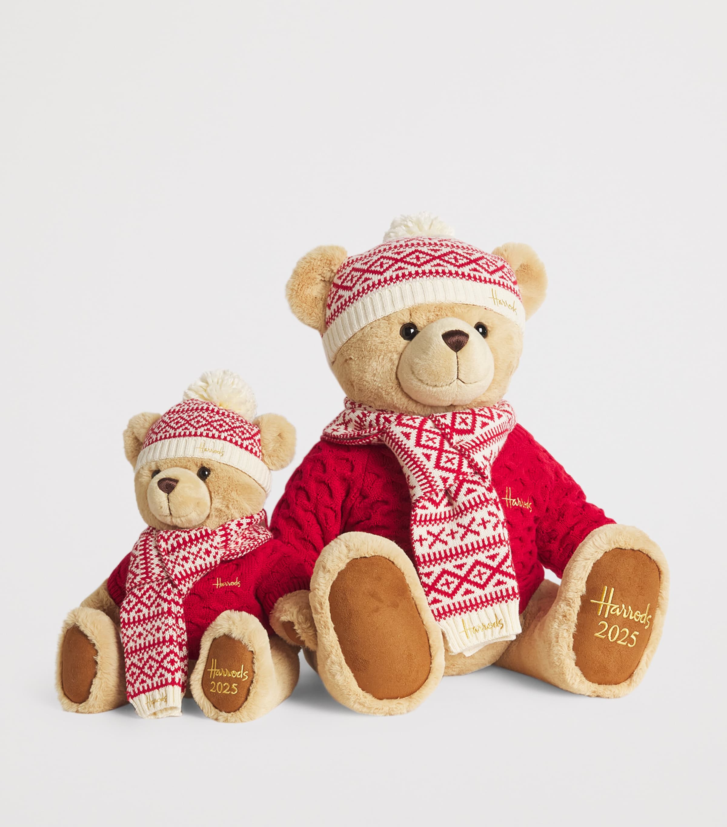 Harrods Christmas Bear 2025 Alfie (51cm) | Harrods UK
