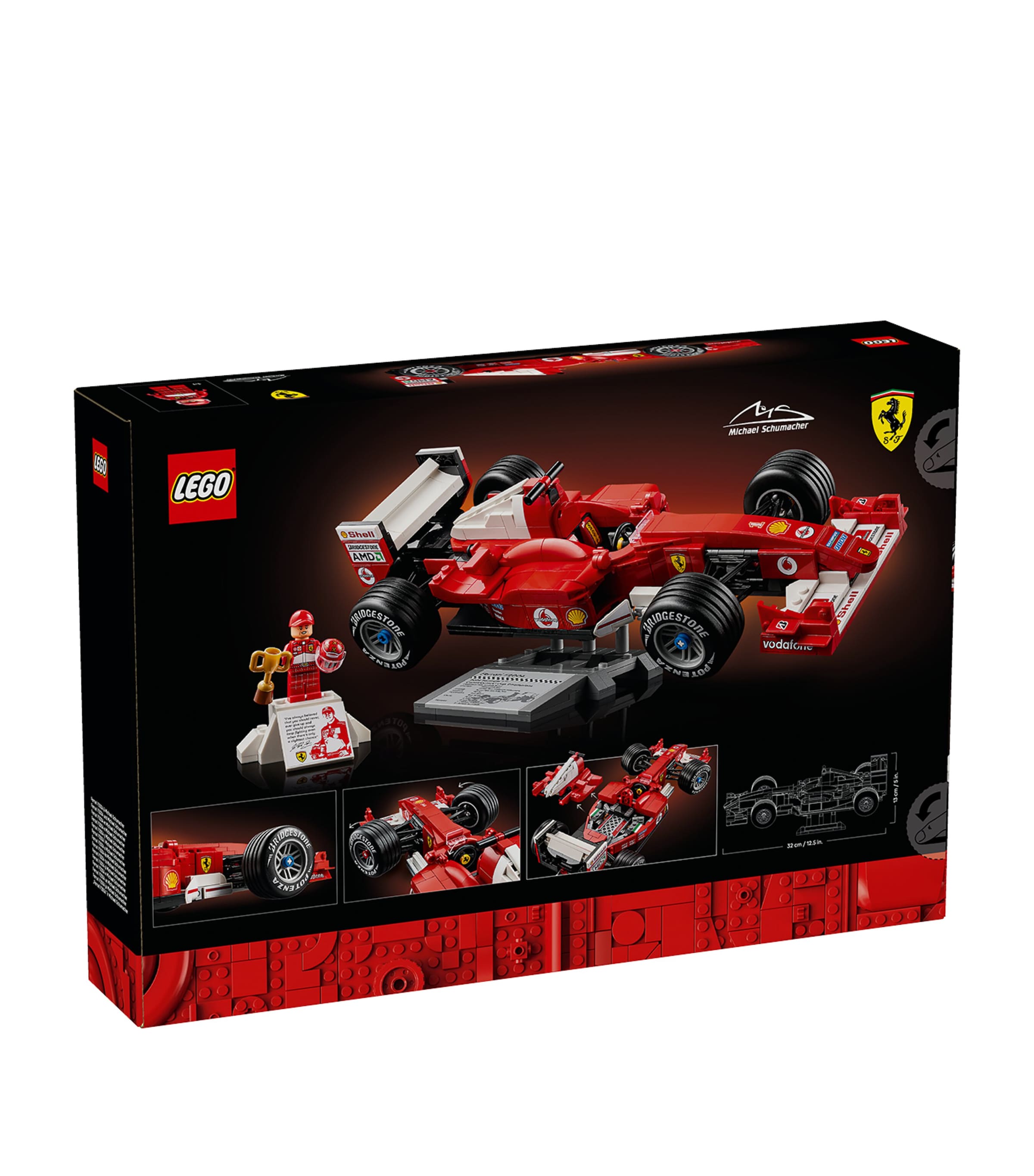 Lego LEGO Icons Ferrari F2004 & Michael Schumacher 11375 Image 2