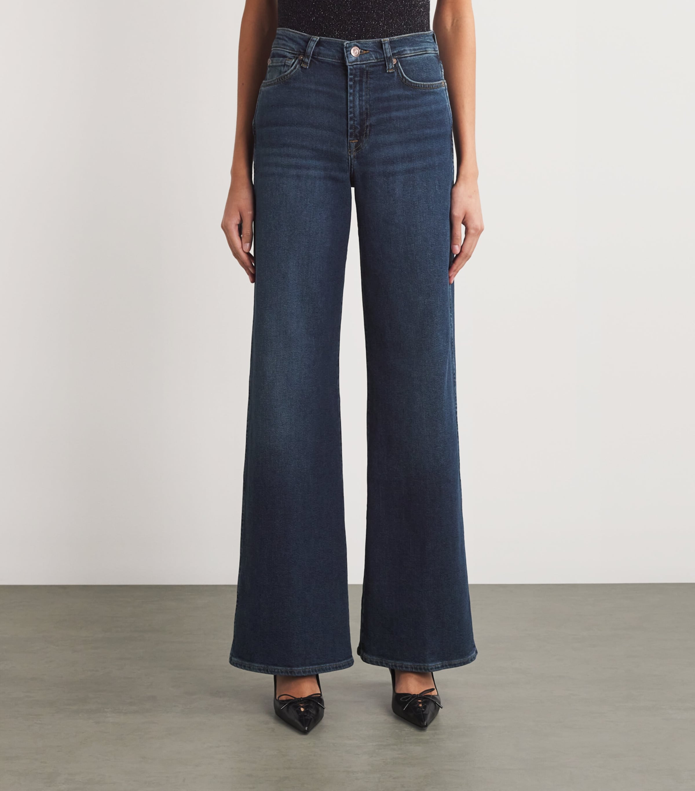 Luxe Vintage Lotta Flared Jeans CISCO Image 3