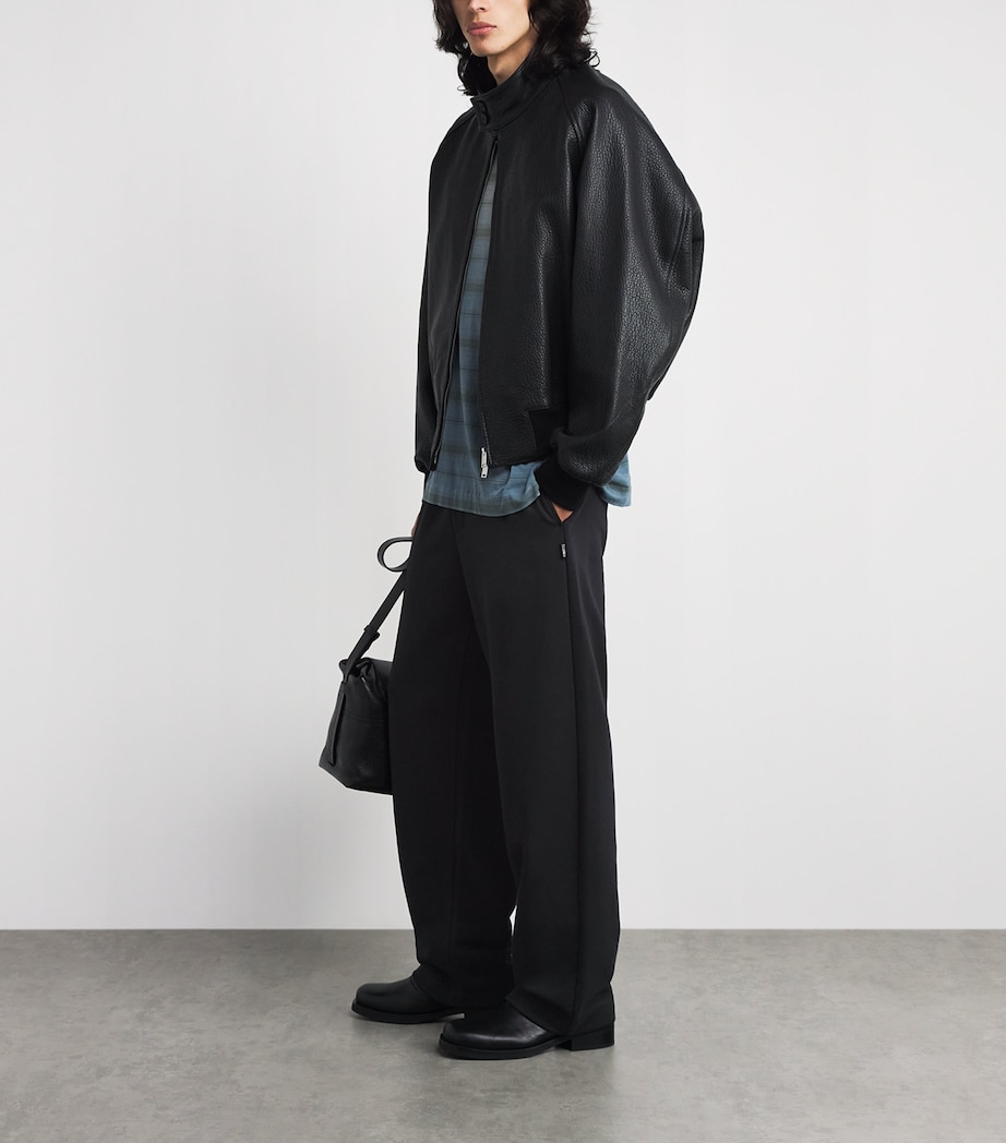 MM6 Maison Margiela Mens Cotton-Blend Wide-Leg Sweatpants Image 2