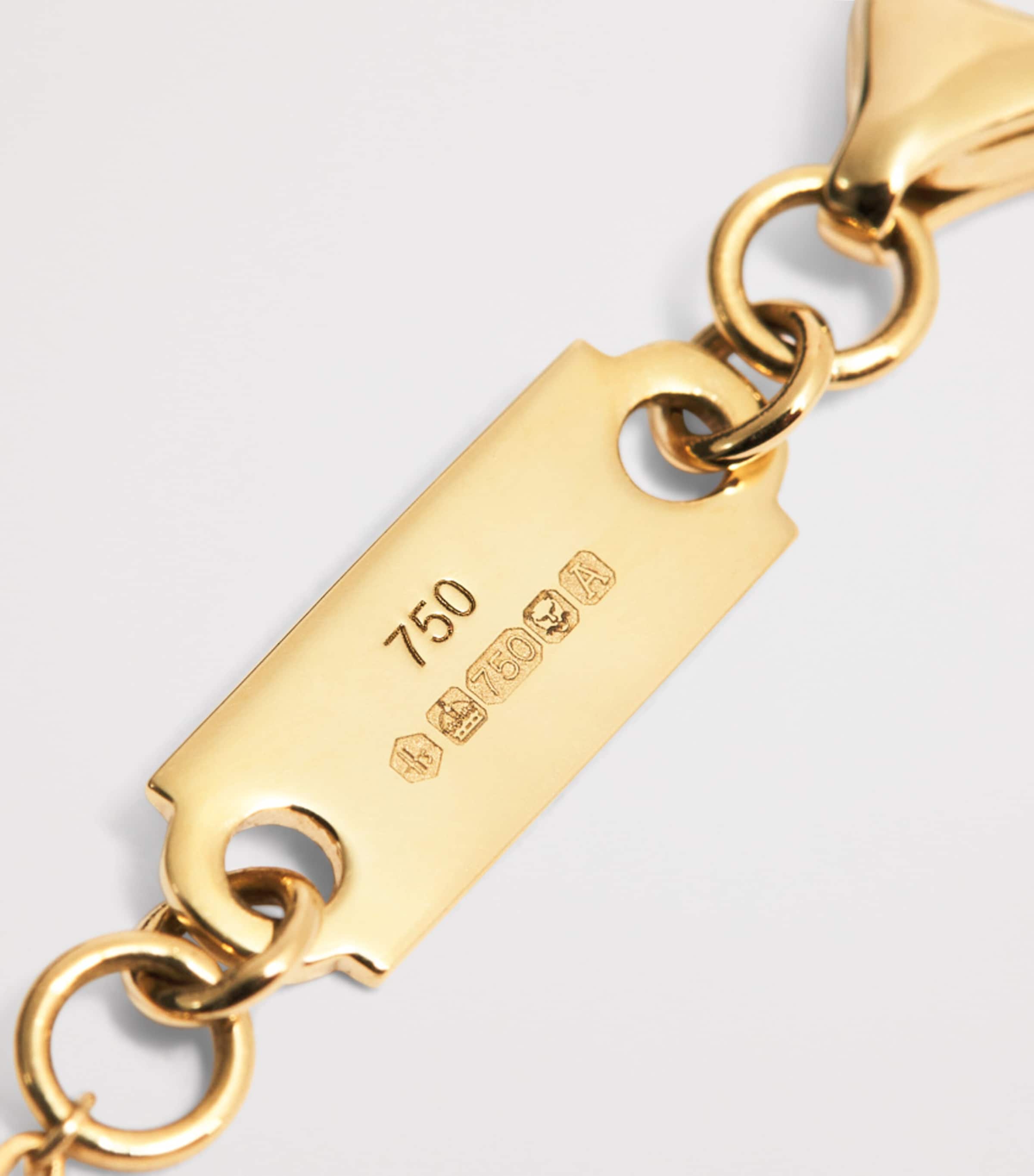 Yellow Gold and Diamond Pendant Necklace (0.50ct) YELLOW GOLD Image 4