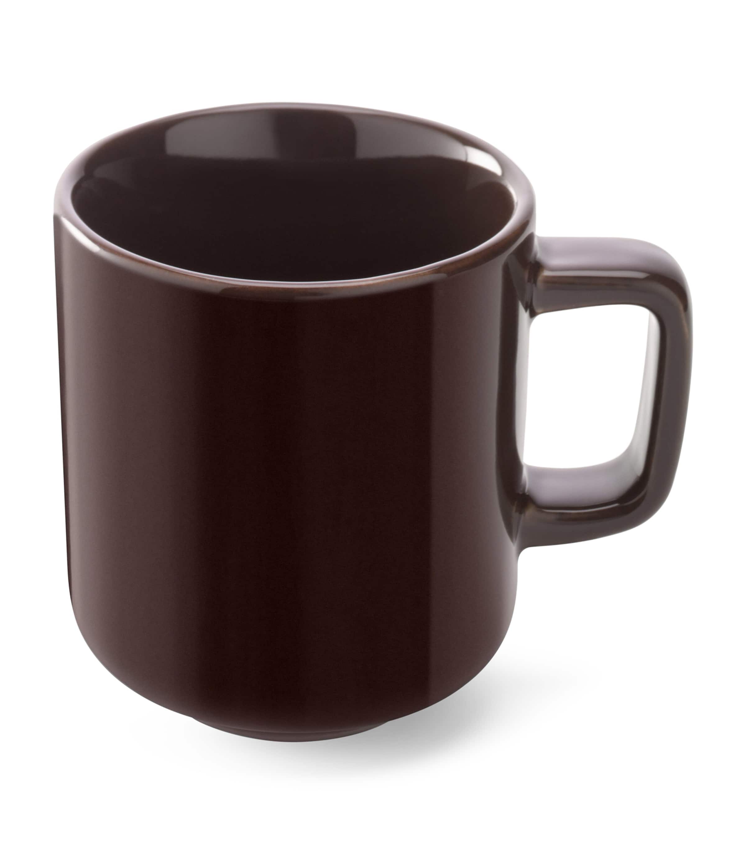 Set of 2 Porcelain Collective Espresso Cups (75ml) MOCHA Image 3