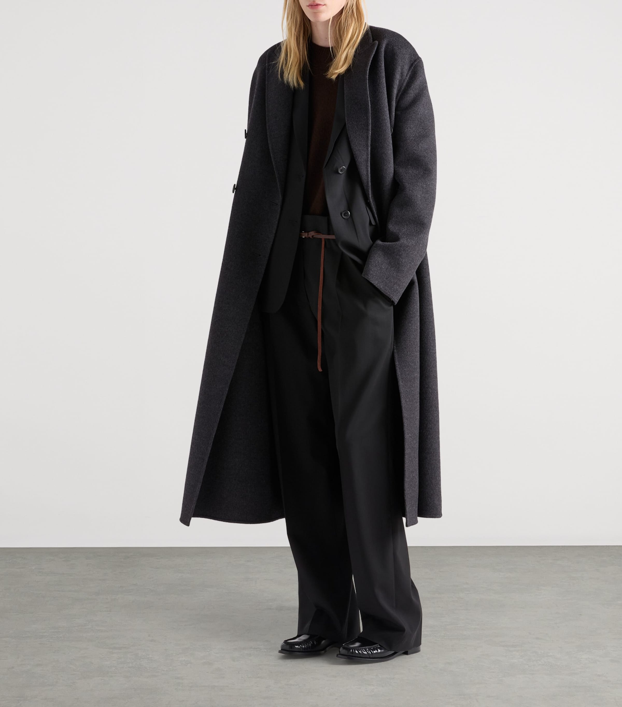 Wool Oversized Blazer F0002 Image 2