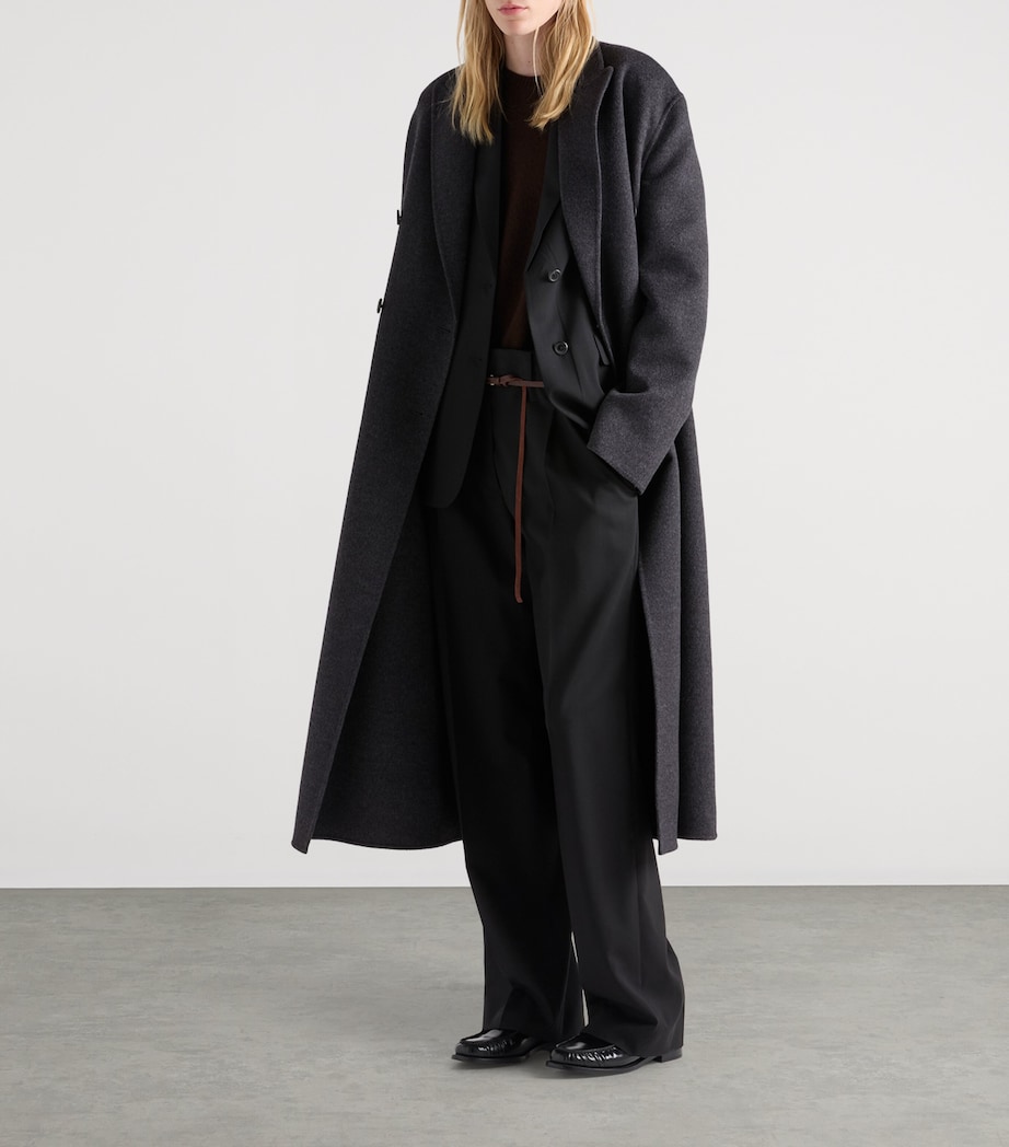 Wool Oversized Blazer F0002 Image 2