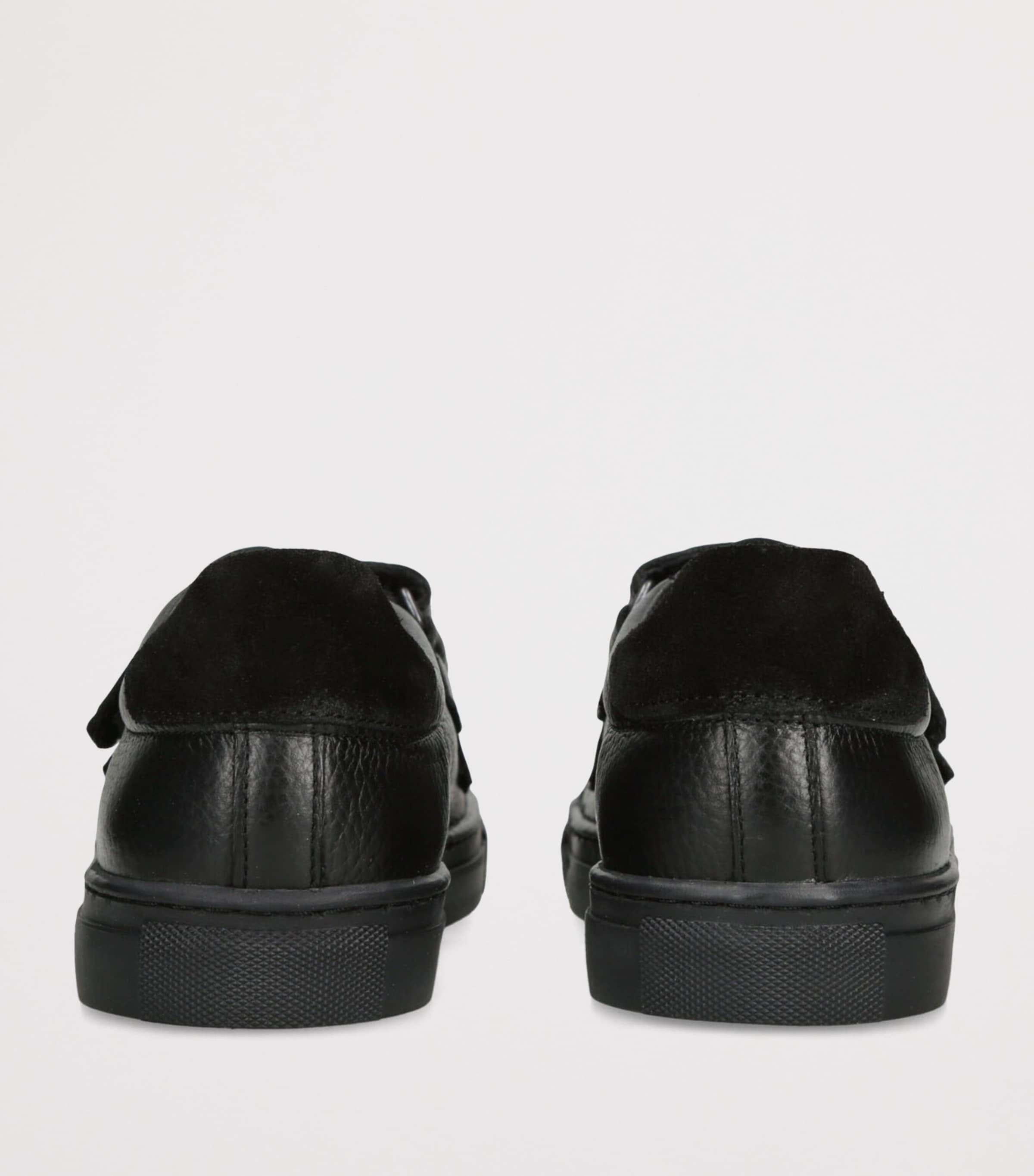 papouelli Leather Atlas Sneakers Black Image 2