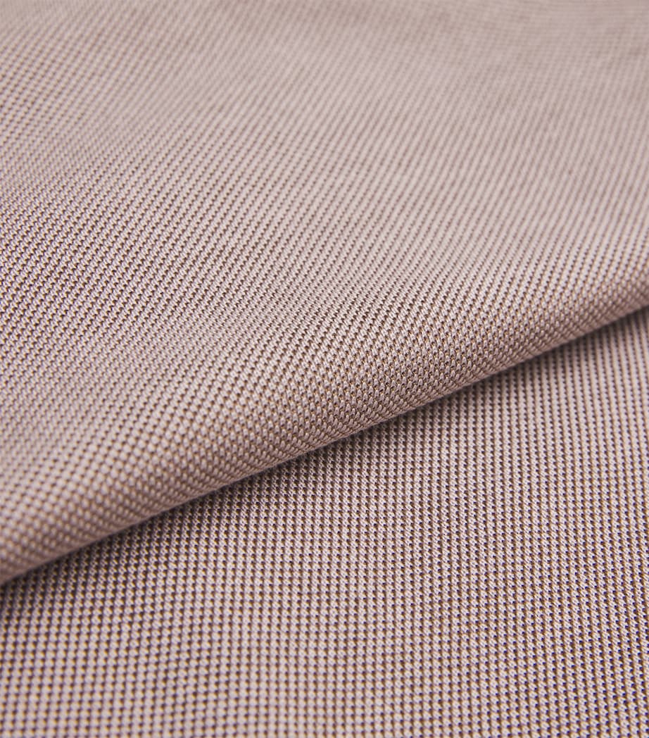 Cotton Contrast-Trim Polo Shirt 720 Image 5