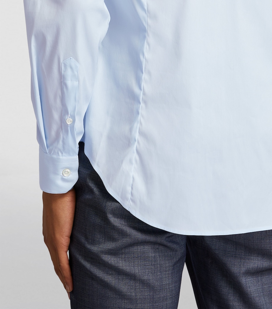 Cotton-Blend Shirt U9T6 Image 6