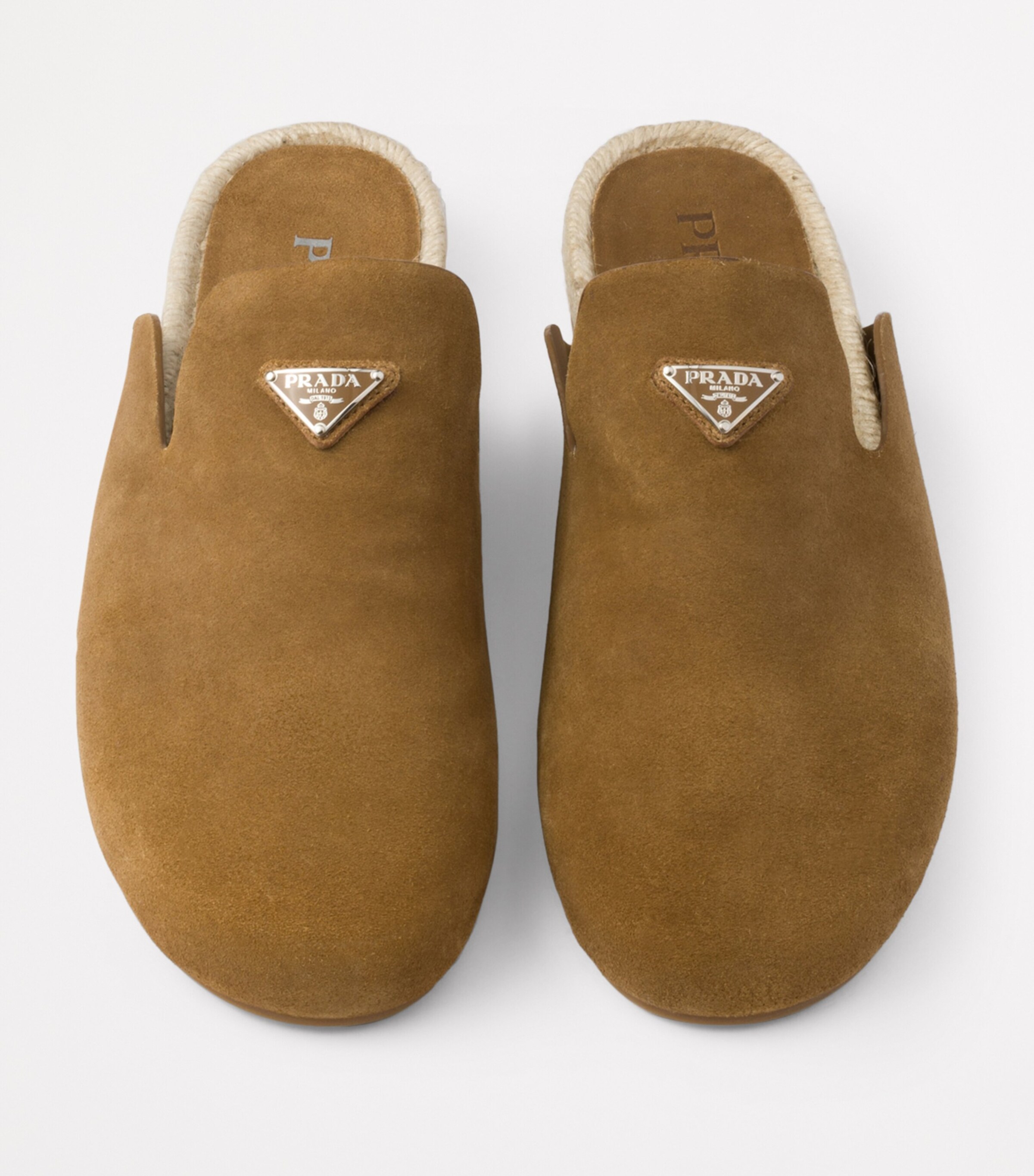 Suede Logo Mules F0401 Image 3