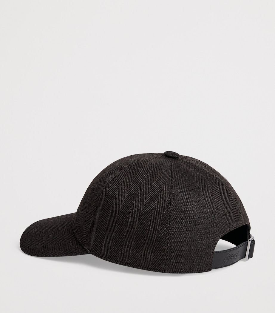 Alpaca Herringbone Baseball Cap 2100 Image 3