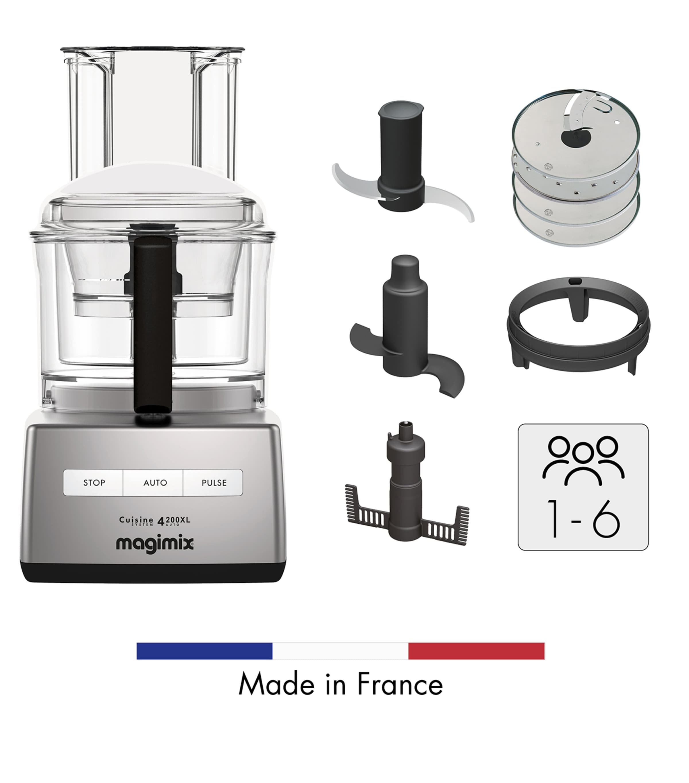 4200XL Food Processor (3L) STEEL Image 4
