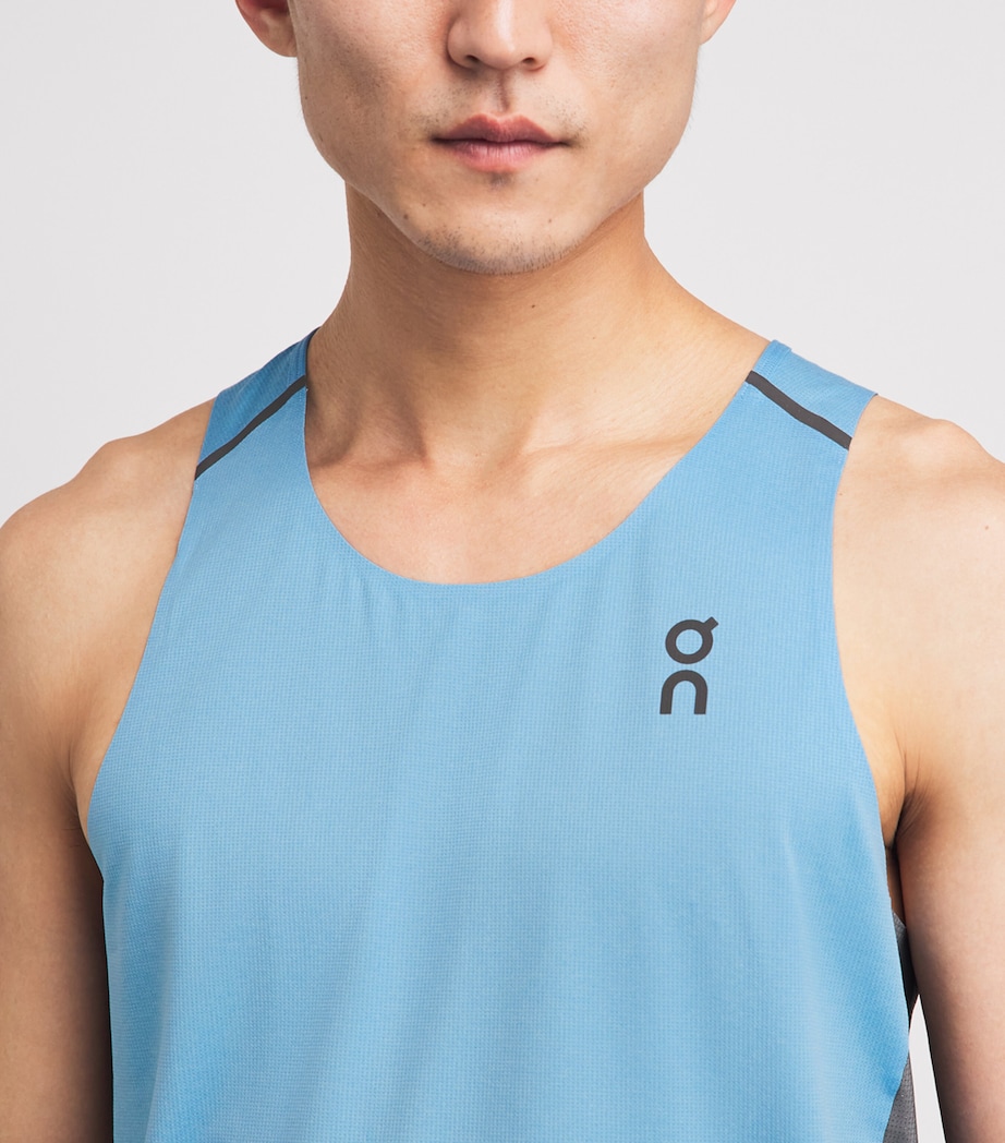 On Mens Performance Tank Top Gourami | Rock Image 3