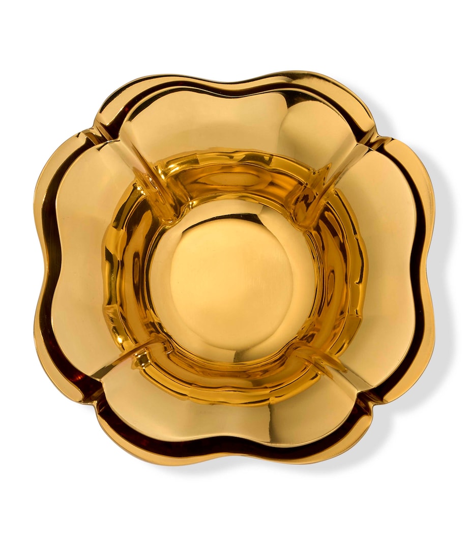 Set of 2 Brass Olivia Nesting Bowls GOLD Image 4