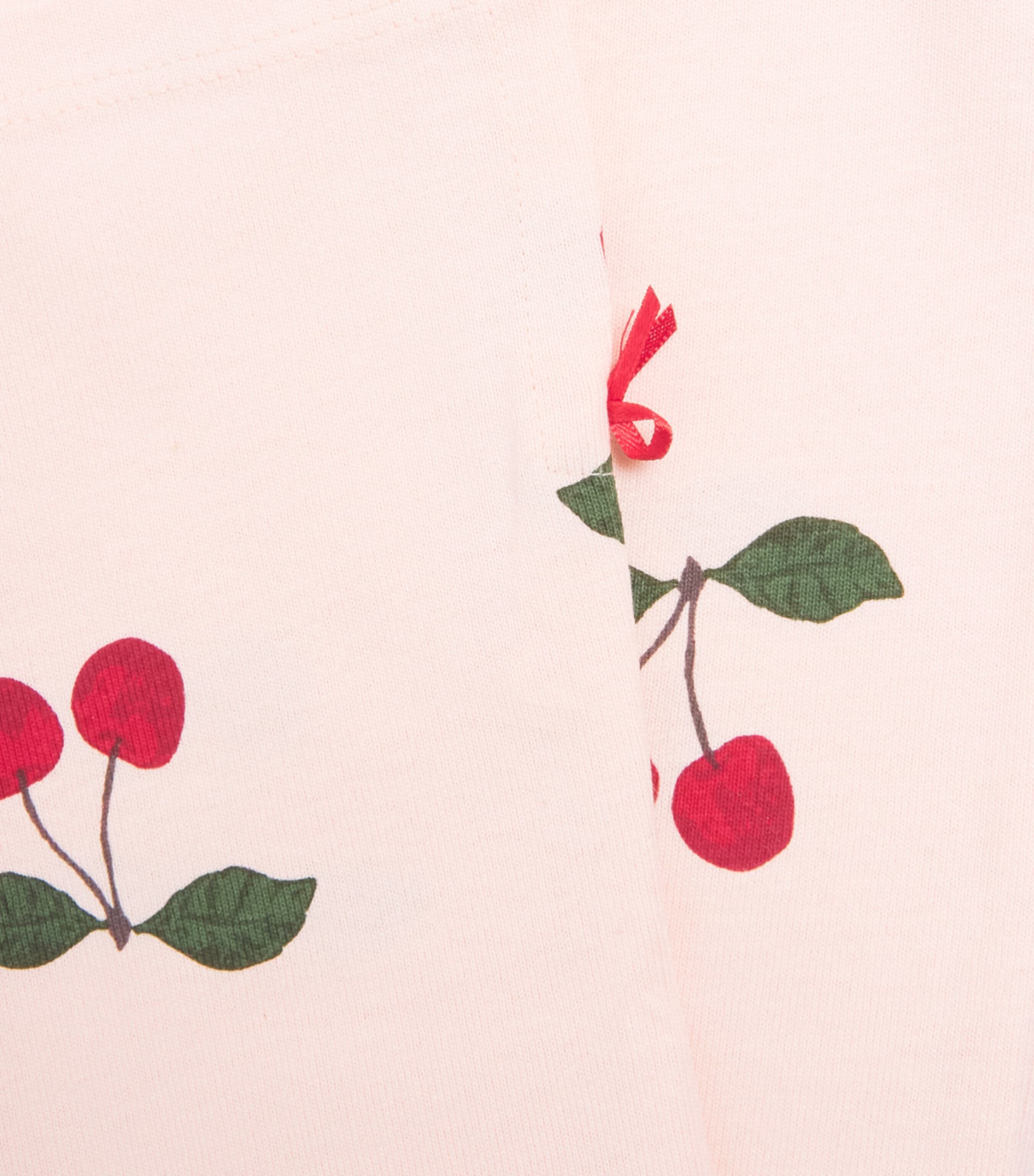 KONGES SLOJD Organic Cotton Cherry Sweatpants (2-8 Years) Peony Image 4