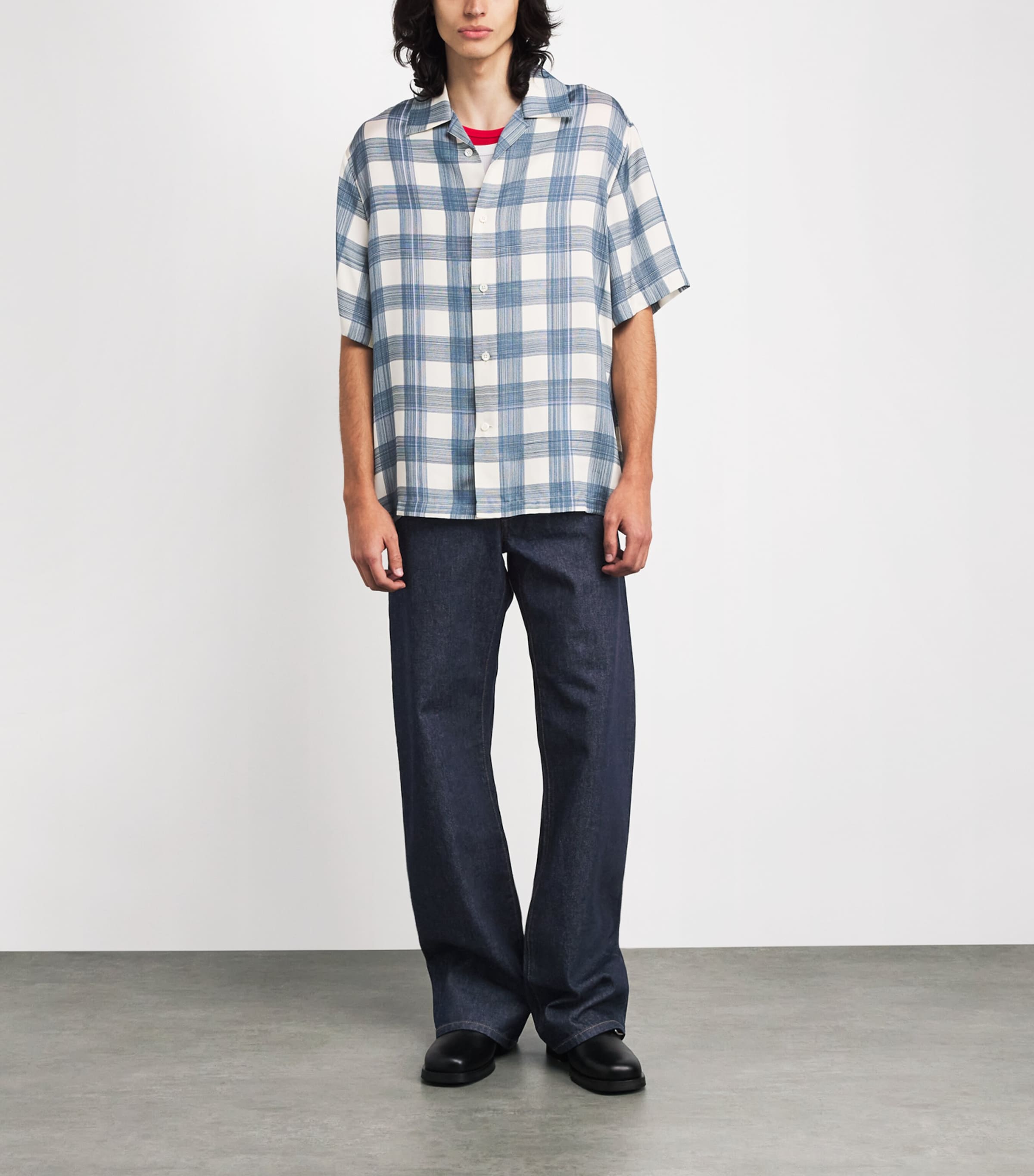 Heavyweight Wide-Leg Jeans 514 LIGHT BLUE Image 2