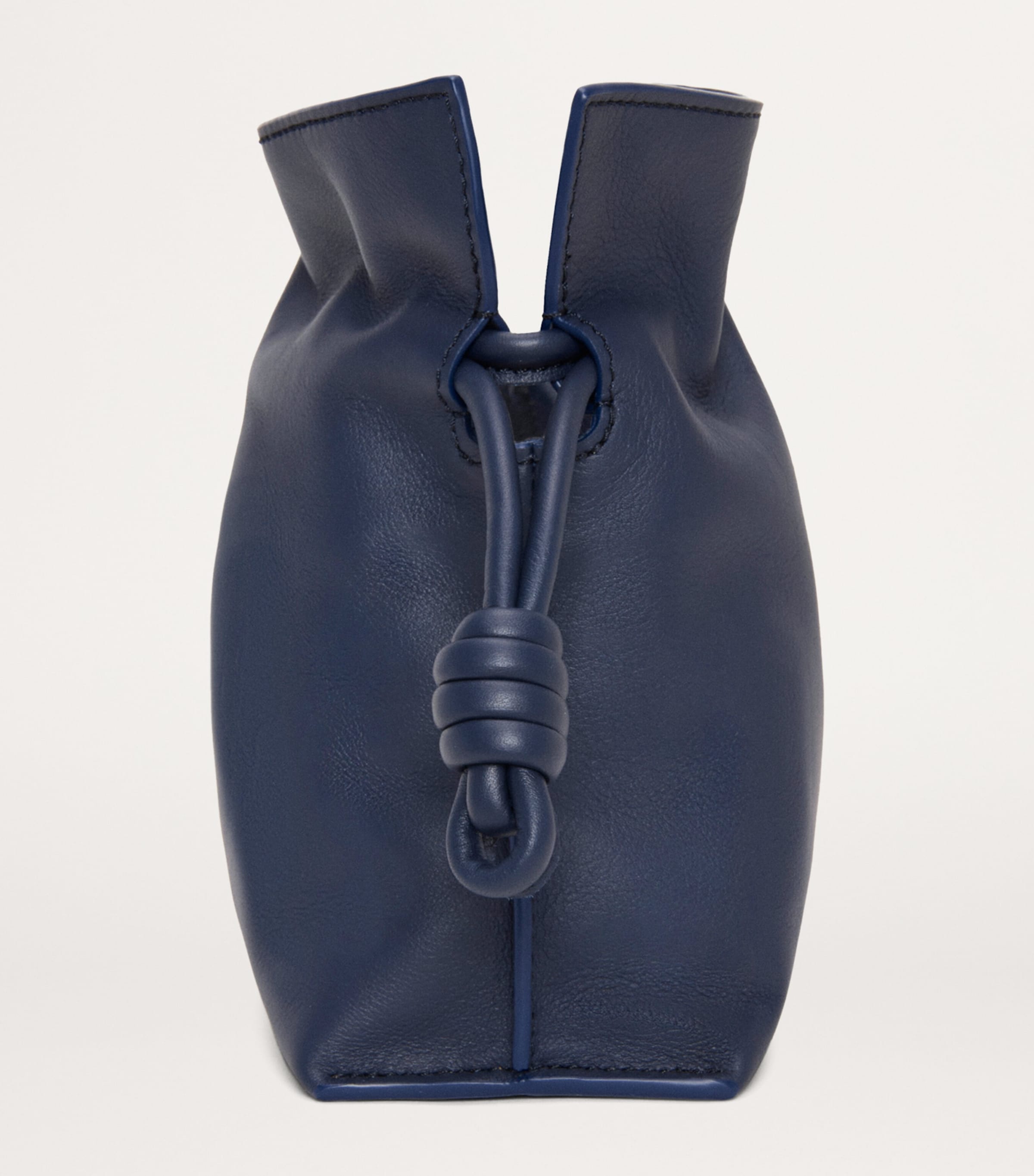 LOEWE Mini Leather Flamenco Purse Abyss Blue Image 3