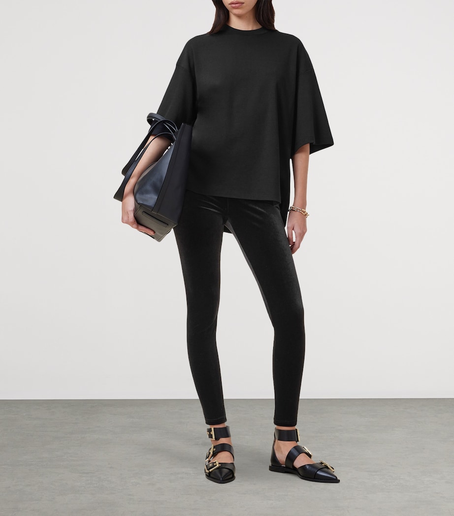 Velvet Cora Leggings BLACK Image 2