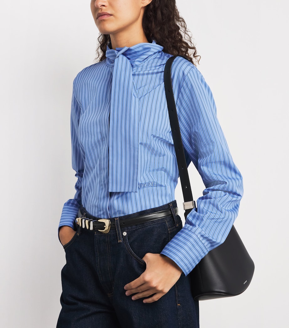 Leather Belt BLACK Image 2