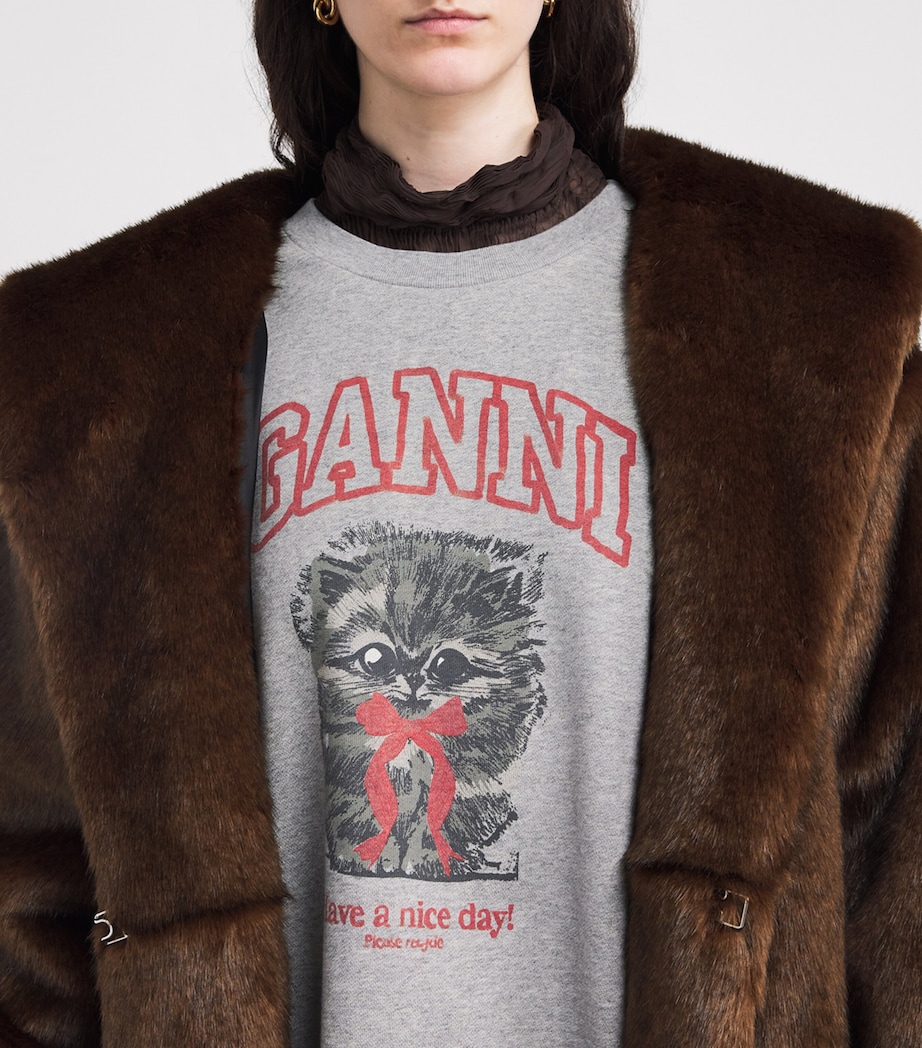 Organic Cotton Margot Kitty Sweatshirt 920 PALOMA Image 6