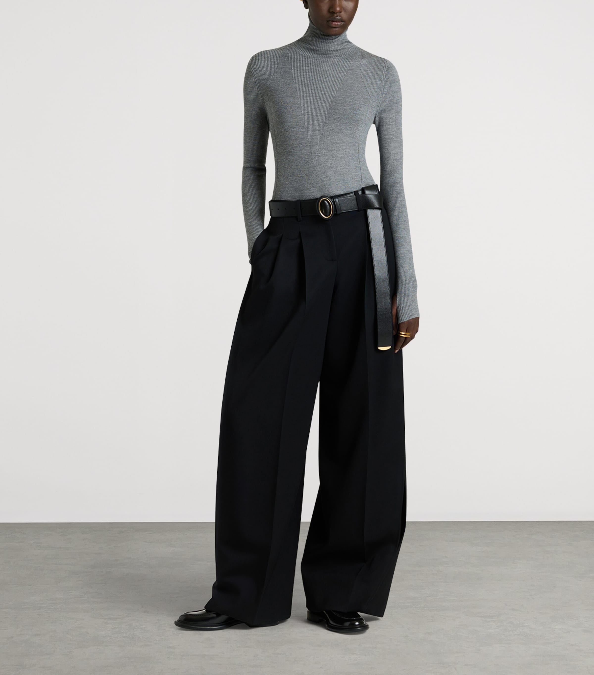Givenchy Womens Wool Balloon Trousers Image 5