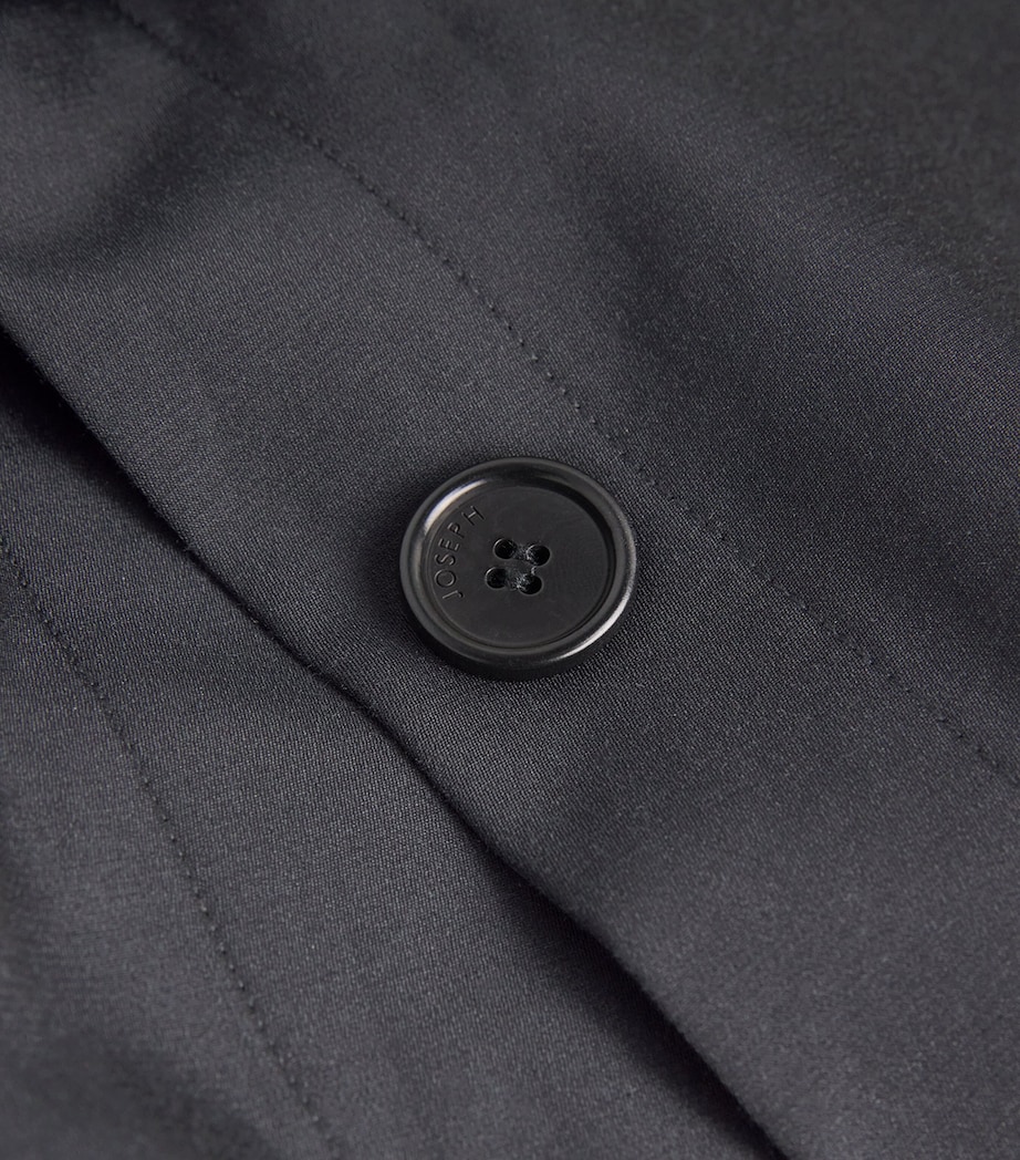 Silk-Cotton Satie Shirt BLACK Image 5