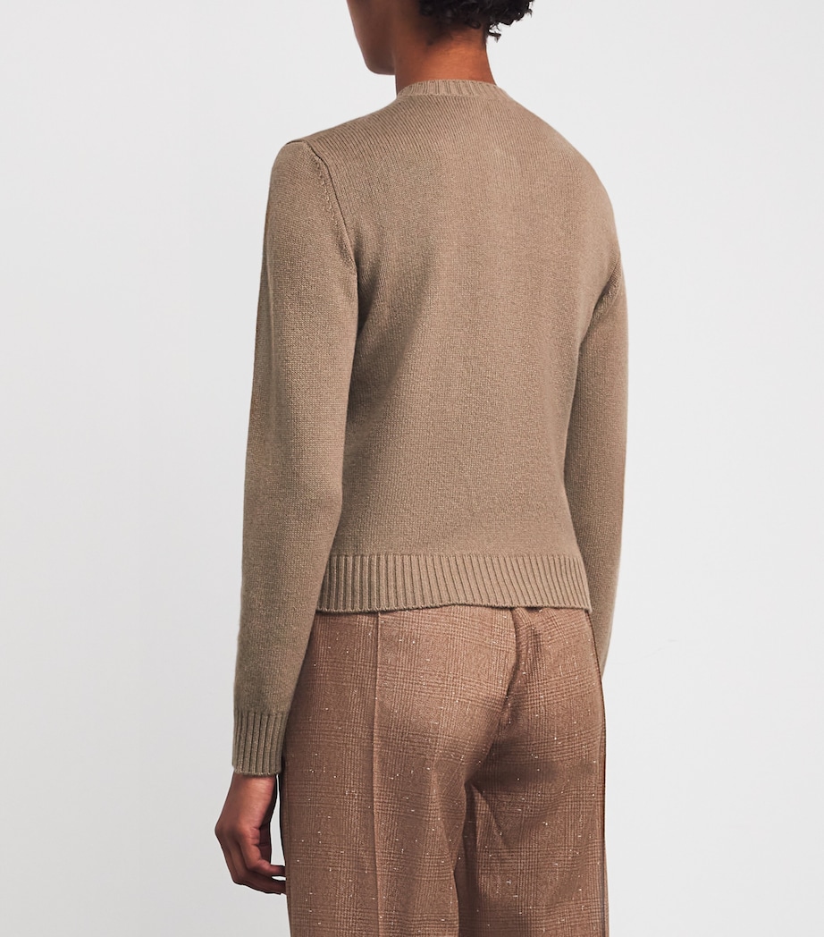 Wool-Silk-Cashmere Cardigan 1271 CORTECCIA Image 4