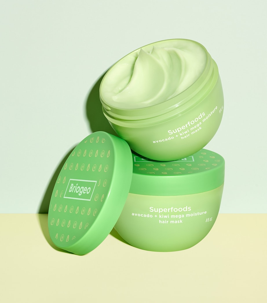 Superfoods Avocado + Kiwi Mega Moisture Superfood Mask (240ml) NO COLOUR Image 5