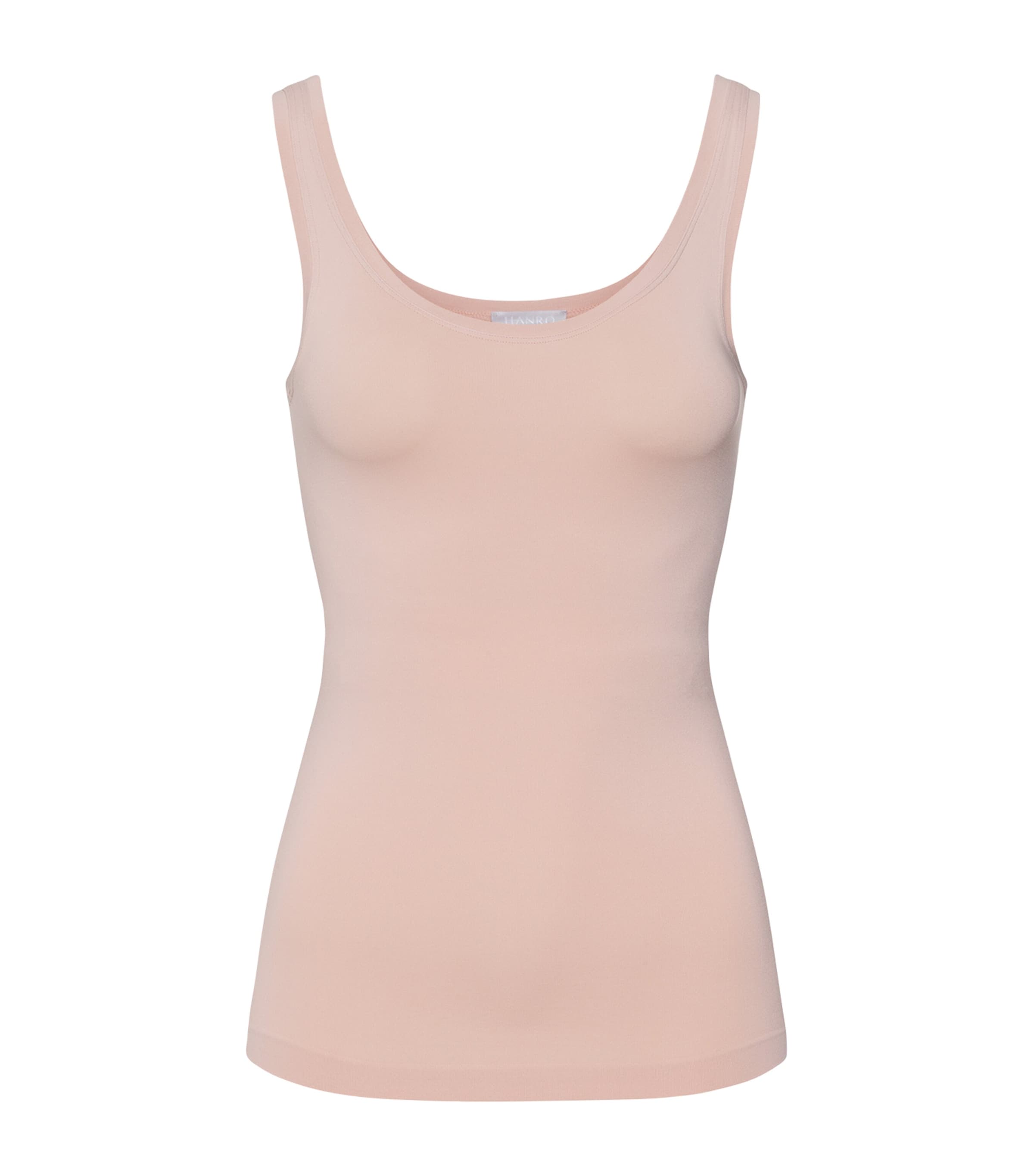 Hanro Touch Feeling Tank Top In Pink