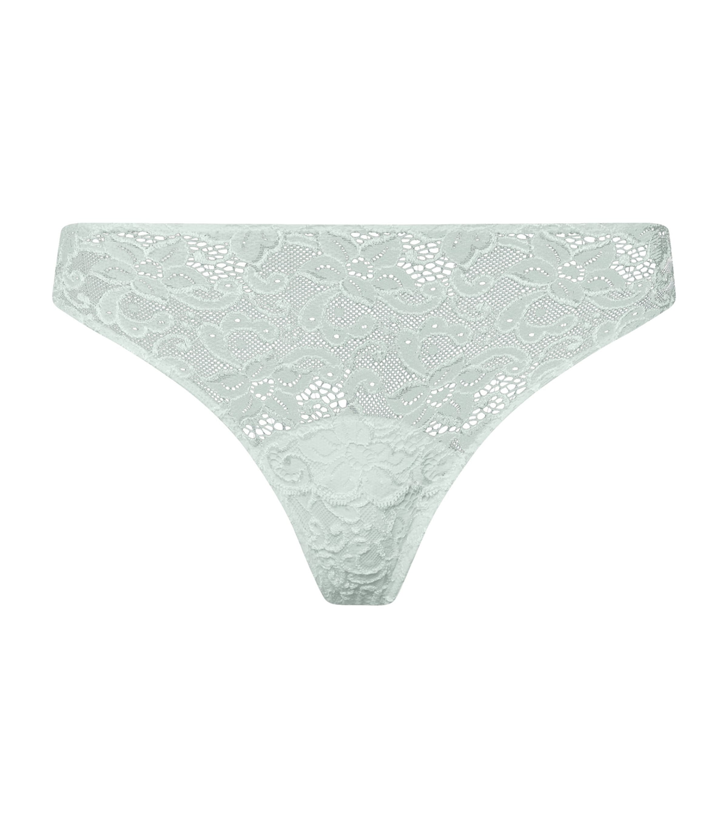 HANRO STRETCH-LACE MOMENTS MIDI BRIEFS