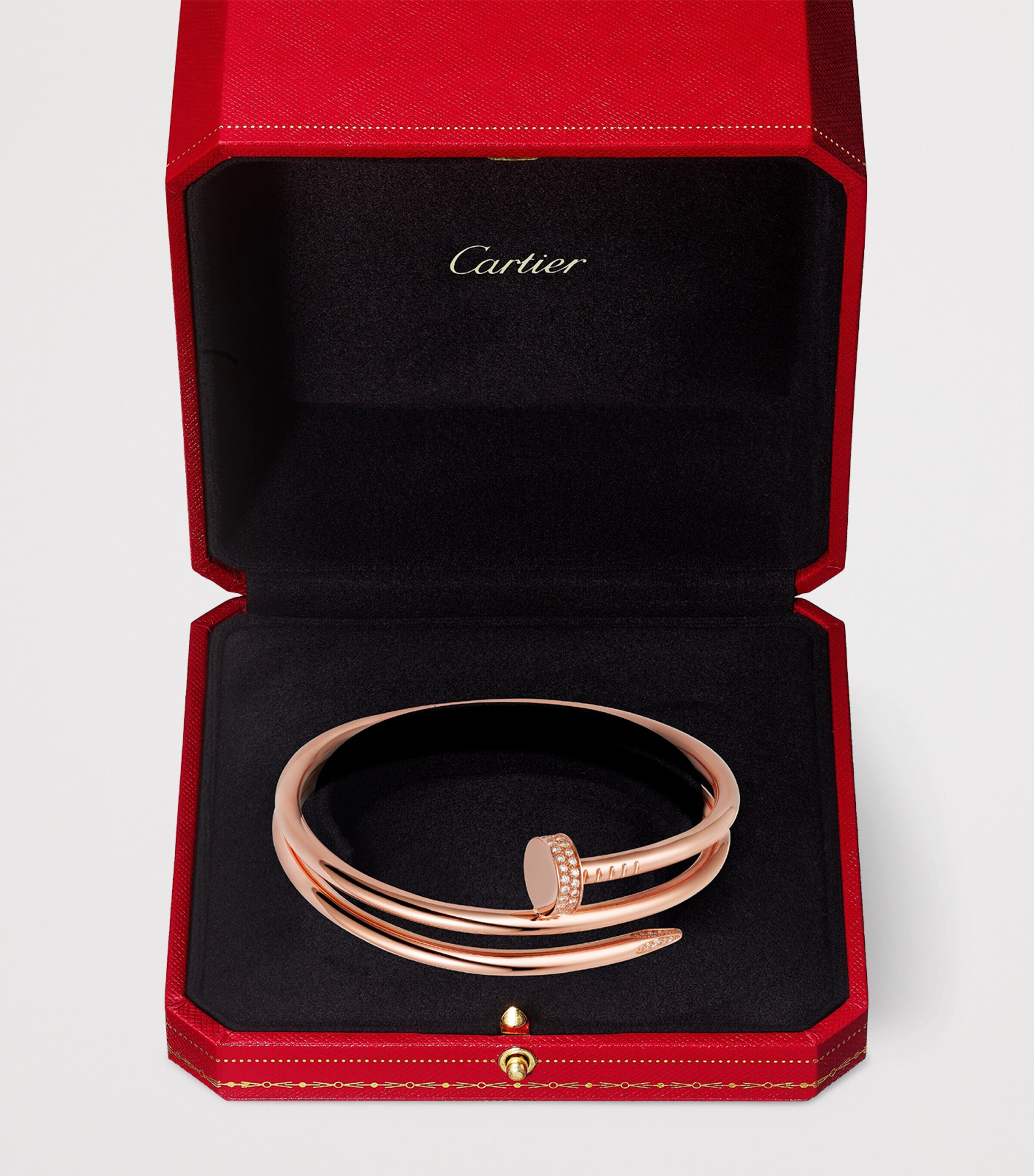 Rose Gold and Diamond Juste un Clou Bangle ROSE GOLD Image 4