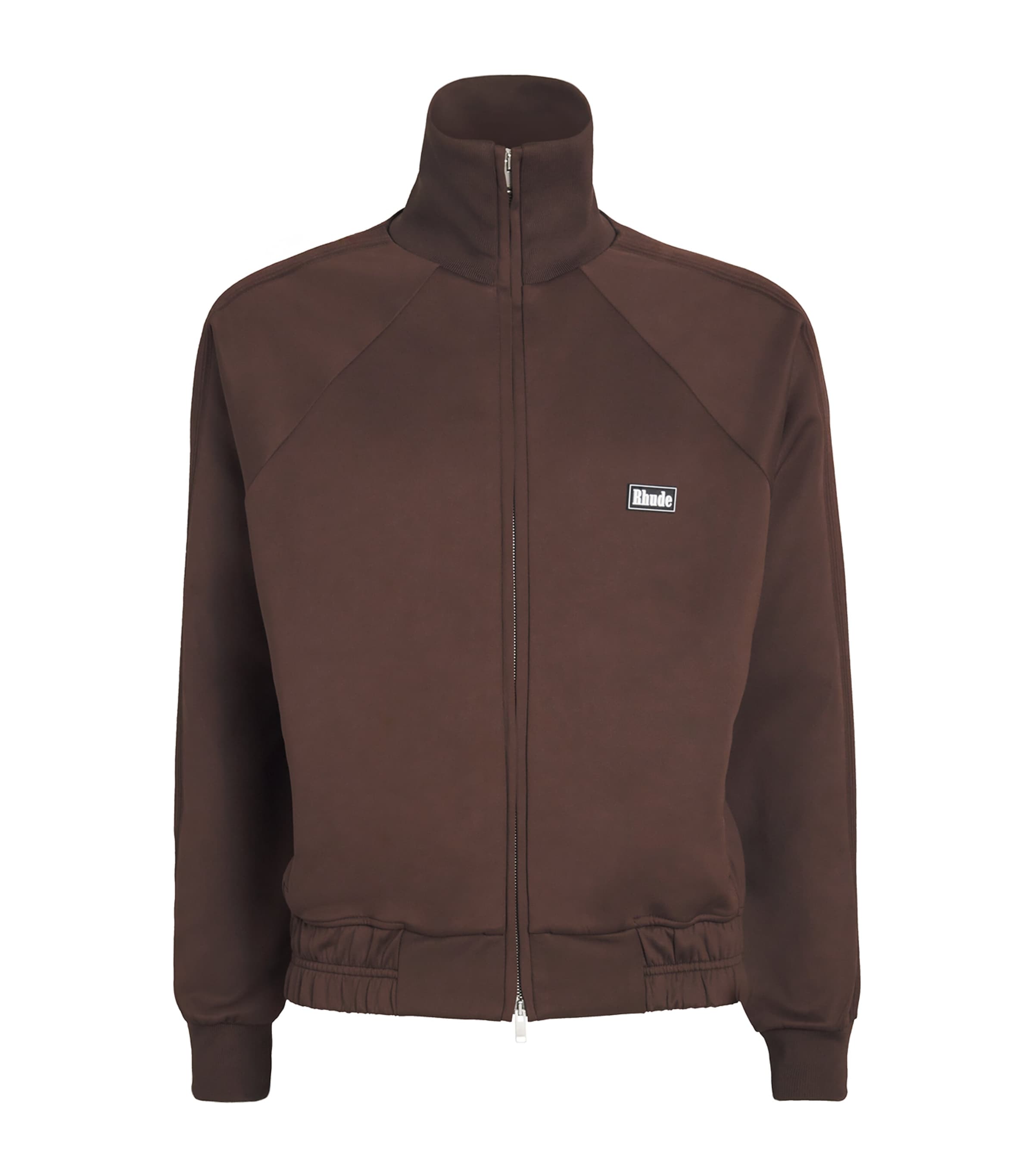 Rhude Mens Madera Track Jacket Chocolate / Image 1
