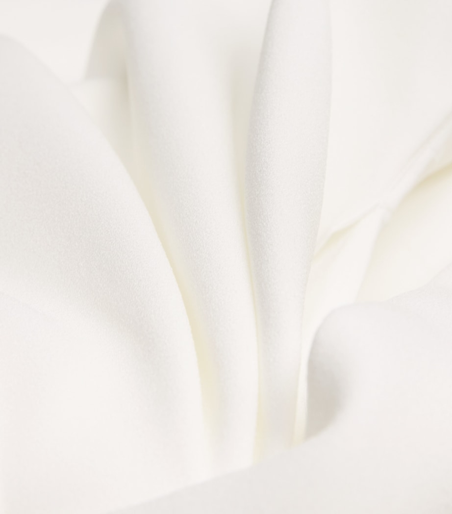 Silk Bridal Demetria Midi Dress IVORY Image 5