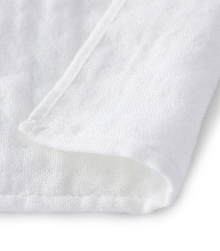 Marshmallow Gauze Bath Towel (70cm x 140cm) WHITE Image 2