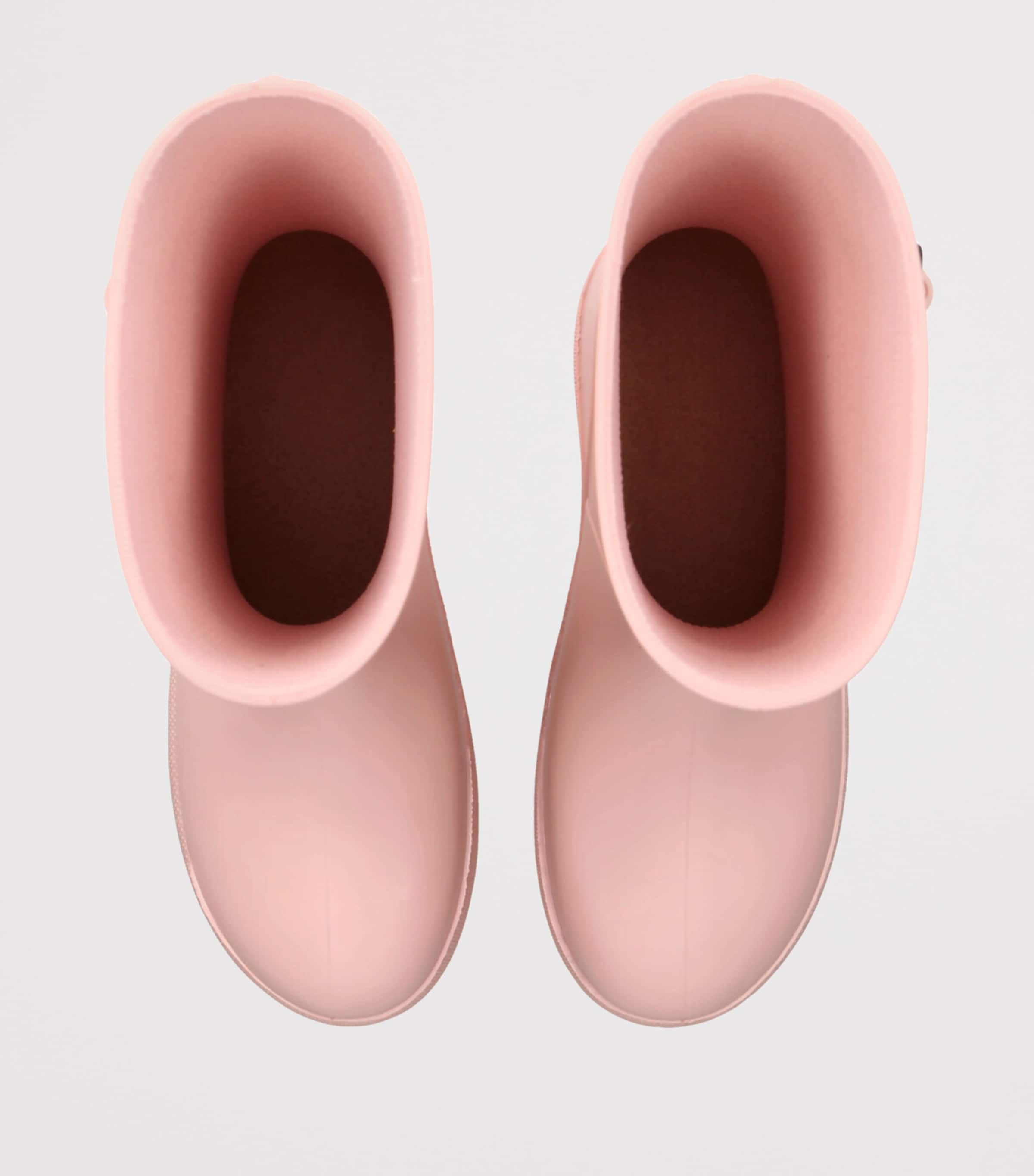 Rubber Logo Boots PINK Image 4