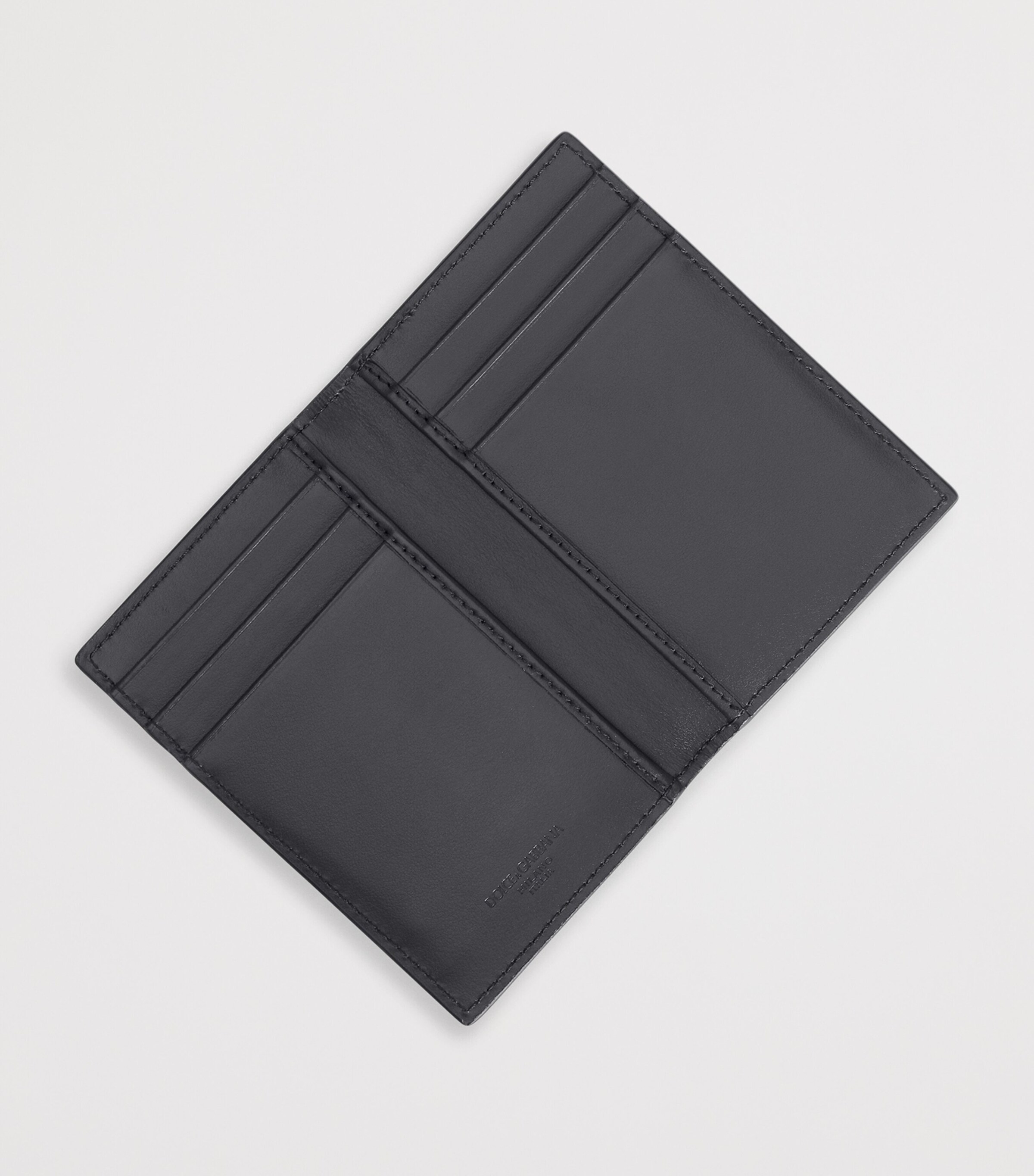 Dolce&Gabbana Leather DG Millennials Card Holder Blue Image 4