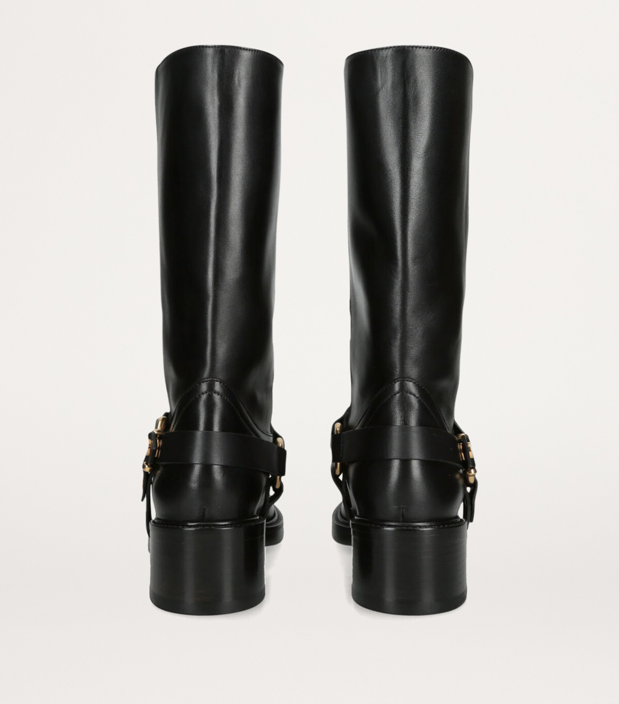 Chloé Leather Dakota Biker Boots | Harrods US