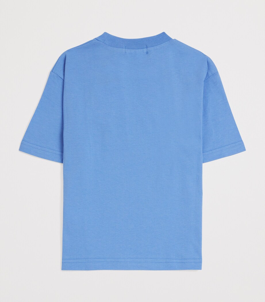 Cotton Cowboy Hat T-Shirt (2-6 Years) PALE BLUE Image 2