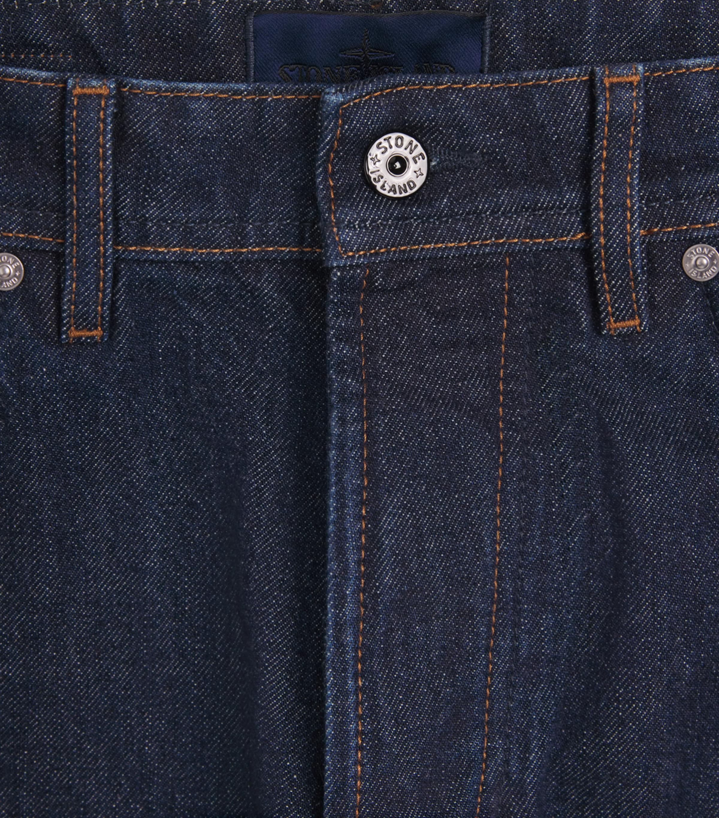 Stone Island Mens Straight Jeans Image 6