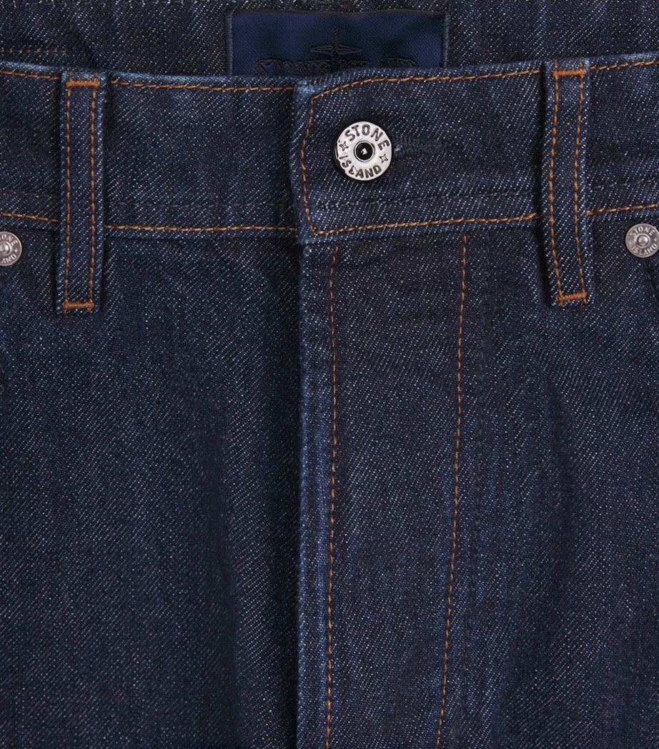 Stone Island Mens Straight Jeans Image 6